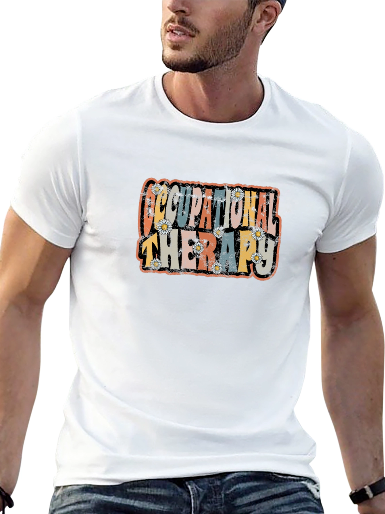 Occupational Therapy Floral T-Shirt