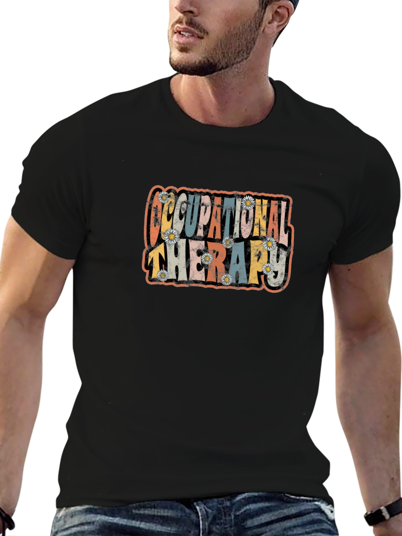 Occupational Therapy Floral T-Shirt