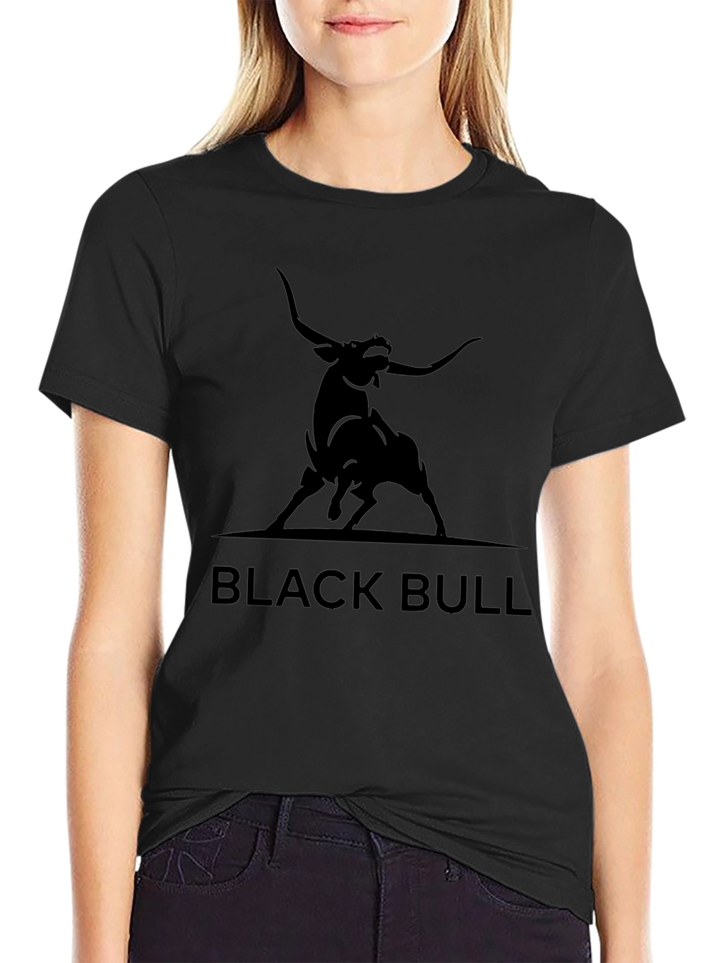 Black Bull Graphic Tee - Bold & Stylish