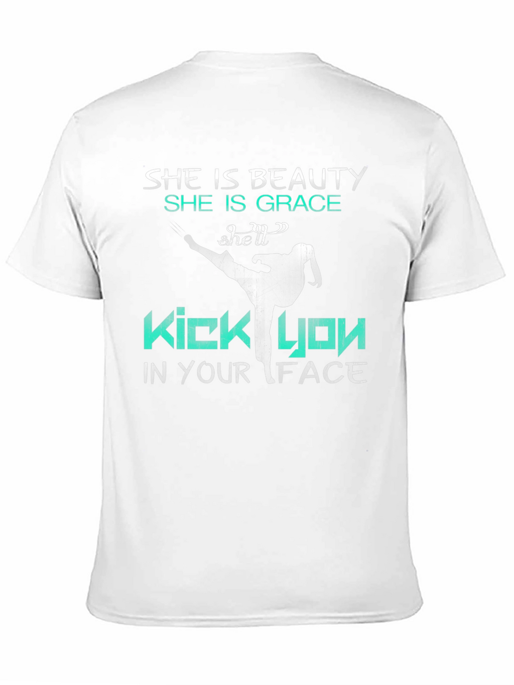 Beauty and Grace Kick Face T-Shirt