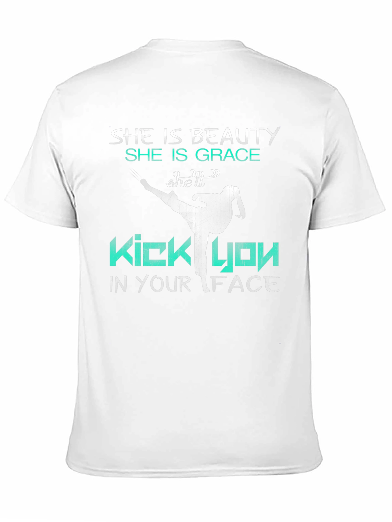 Beauty and Grace Kick Face T-Shirt