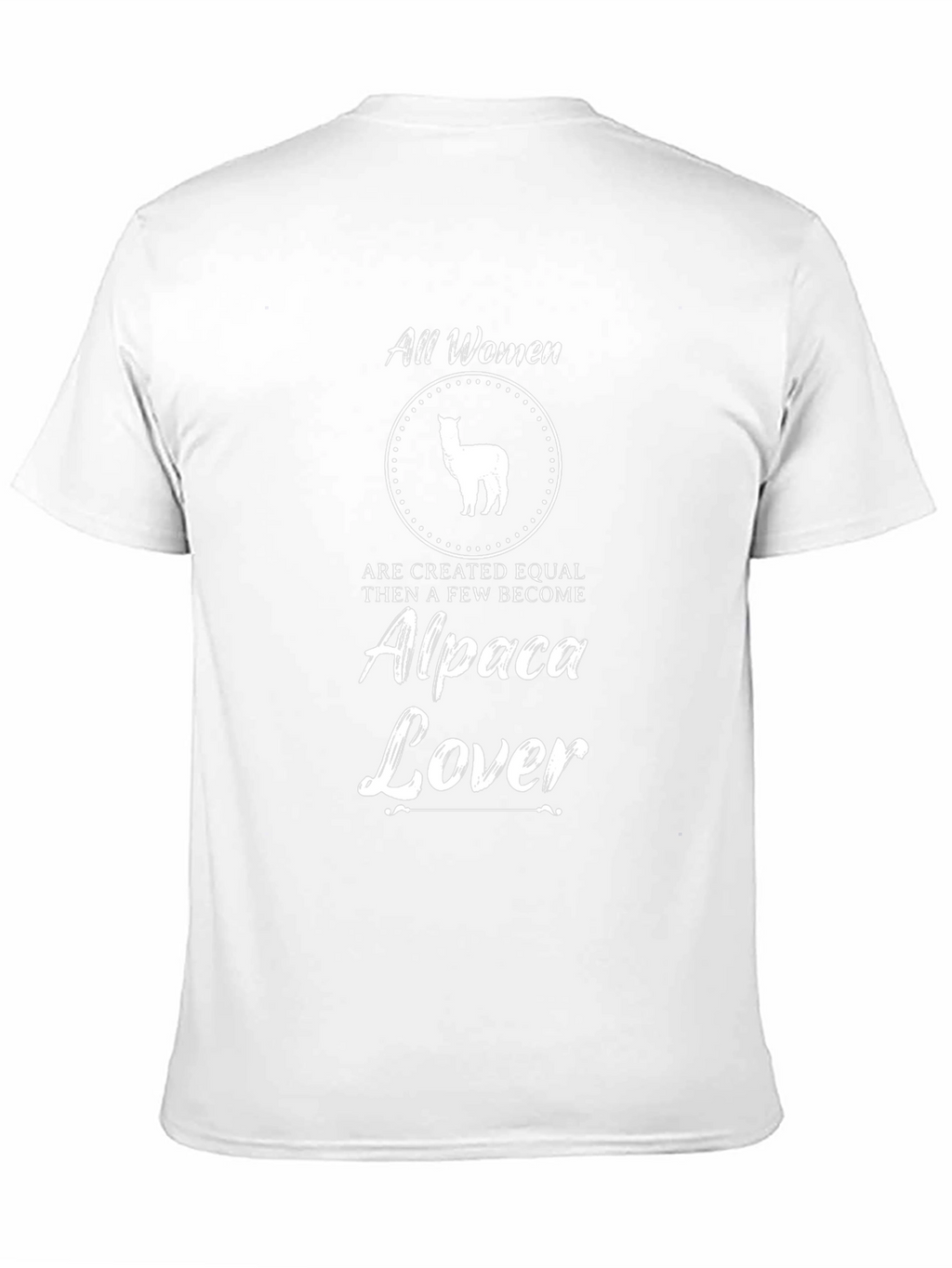 All Women Alpaca Lover Graphic Tee - Unisex