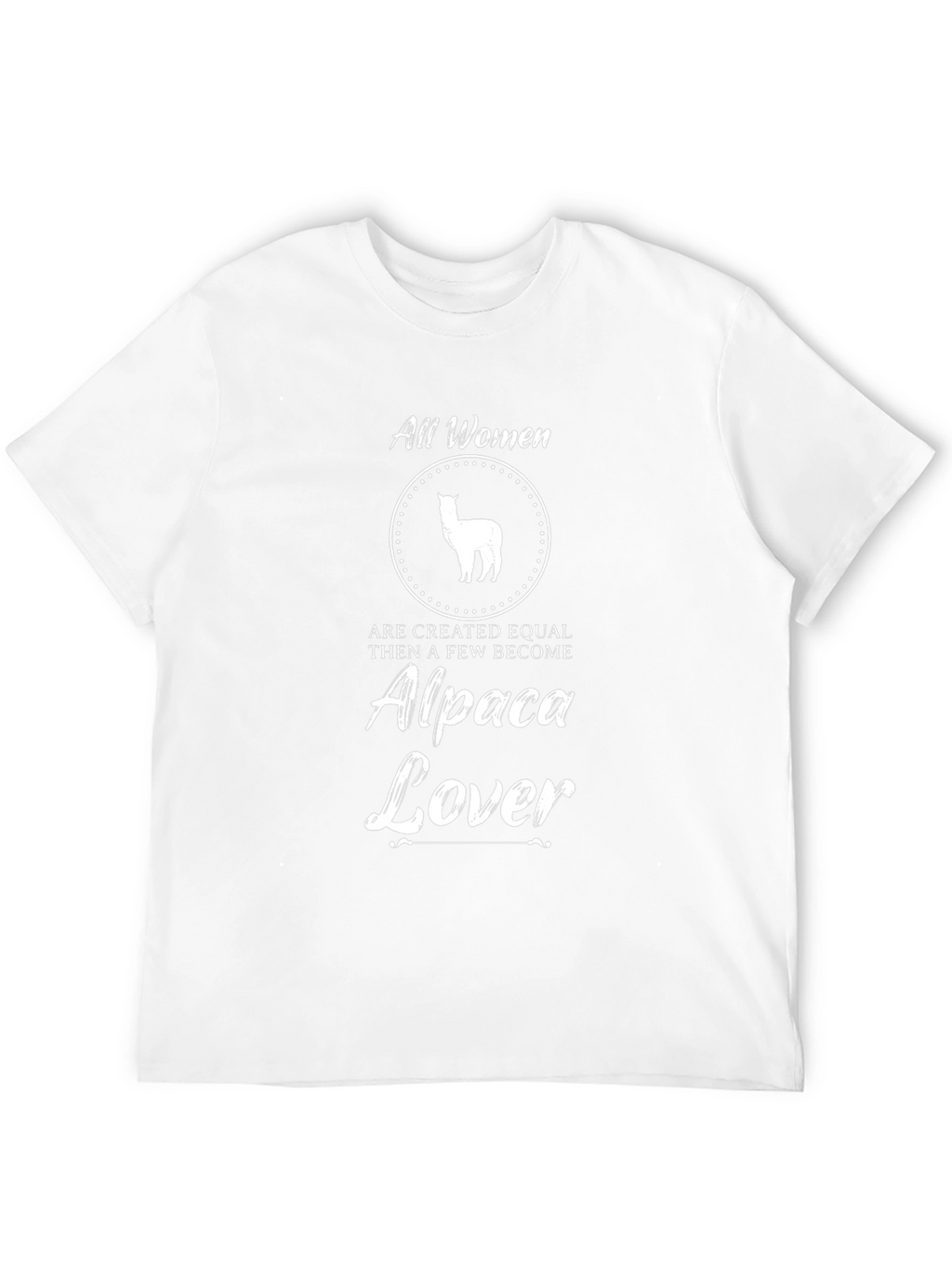 All Women Alpaca Lover Graphic Tee - Unisex