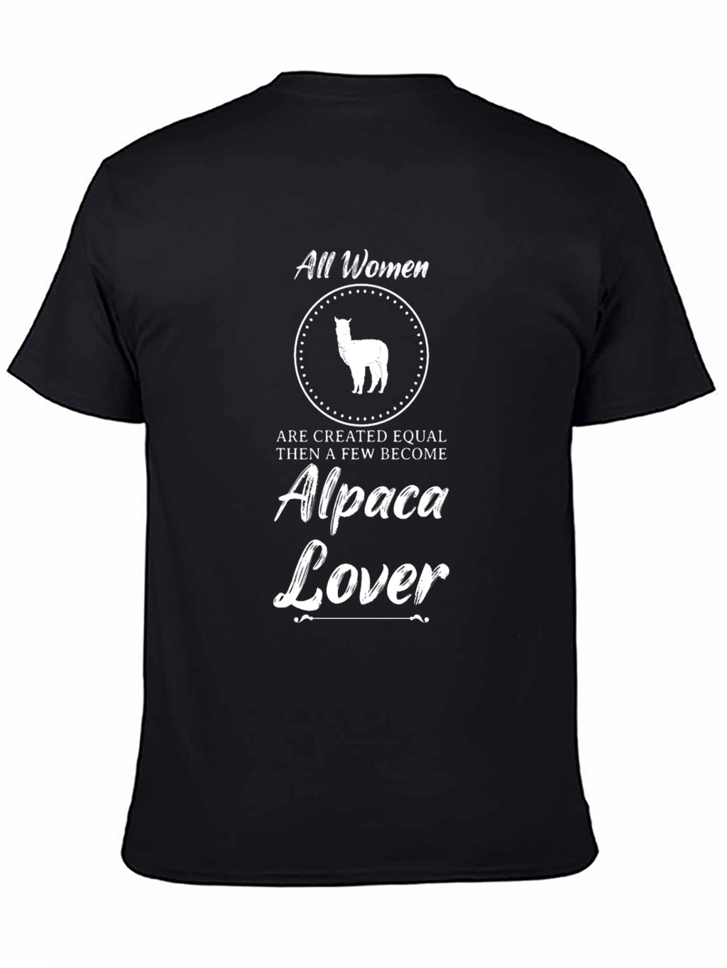 All Women Alpaca Lover Graphic Tee - Unisex
