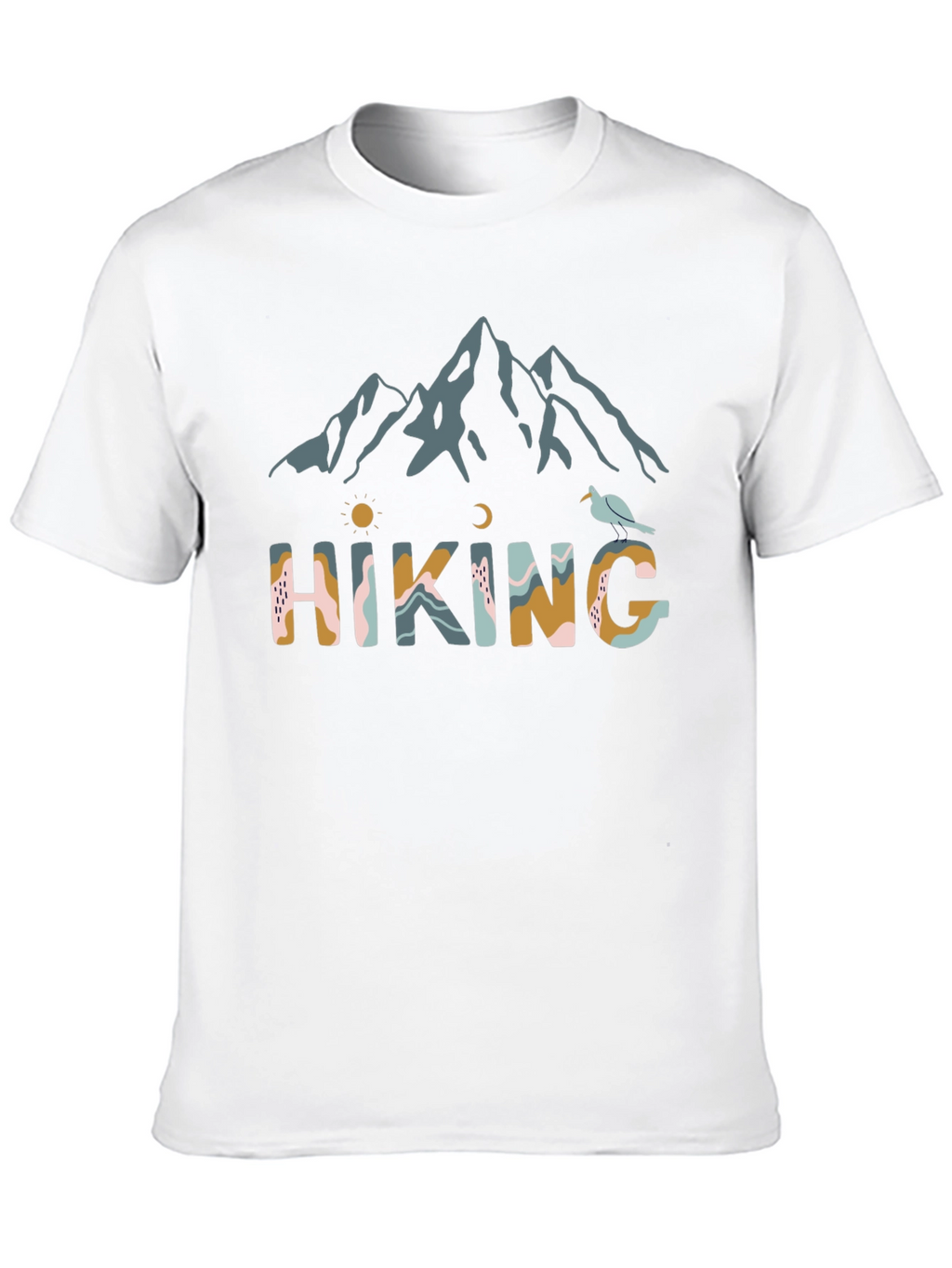 Hiking Graphic Tee - Mountain Adventure Shirt