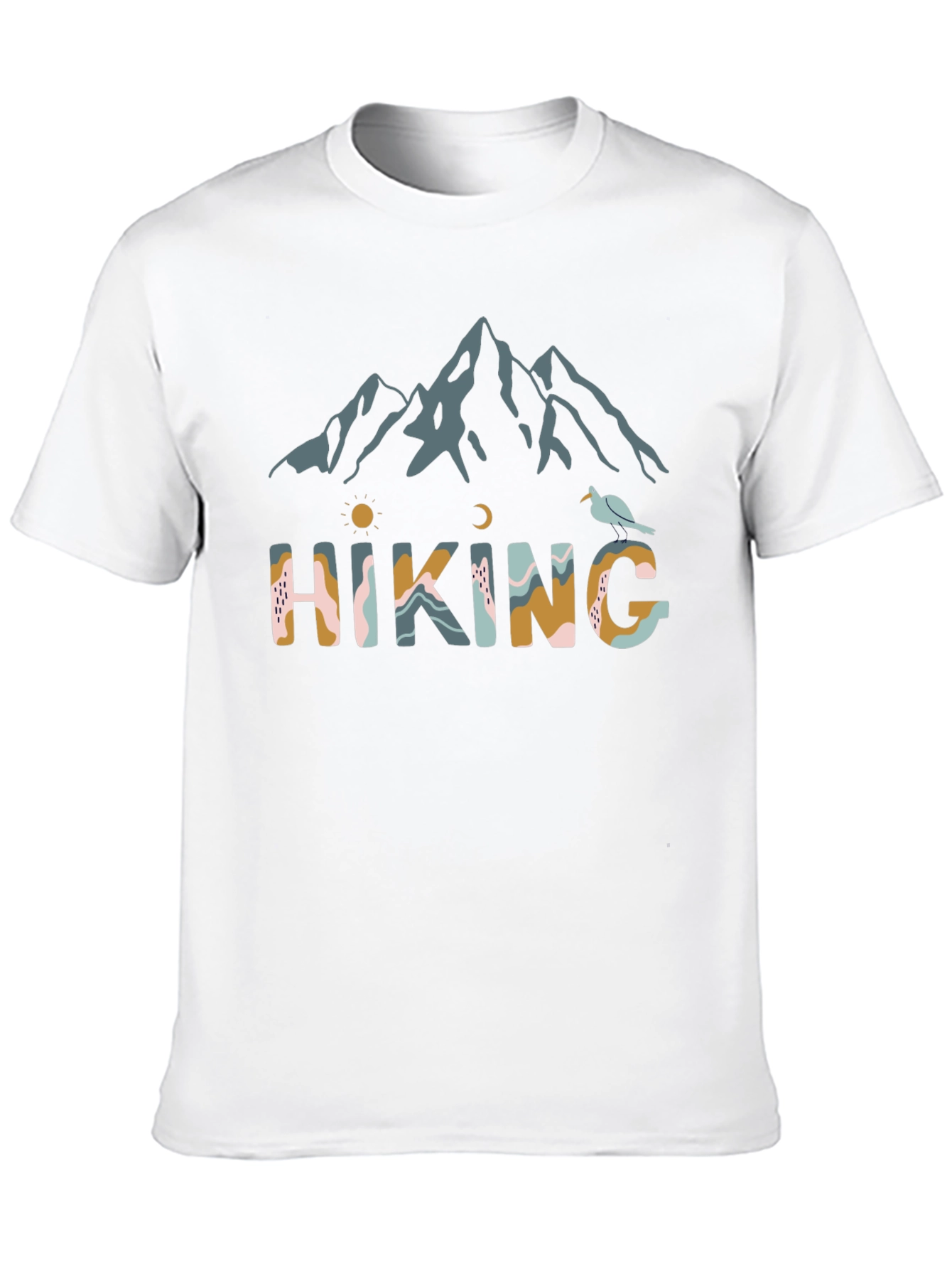 Hiking Graphic Tee - Mountain Adventure Shirt
