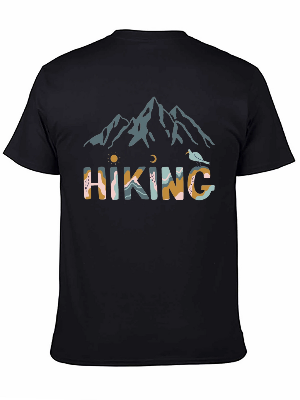 Hiking Graphic Tee - Mountain Adventure Shirt