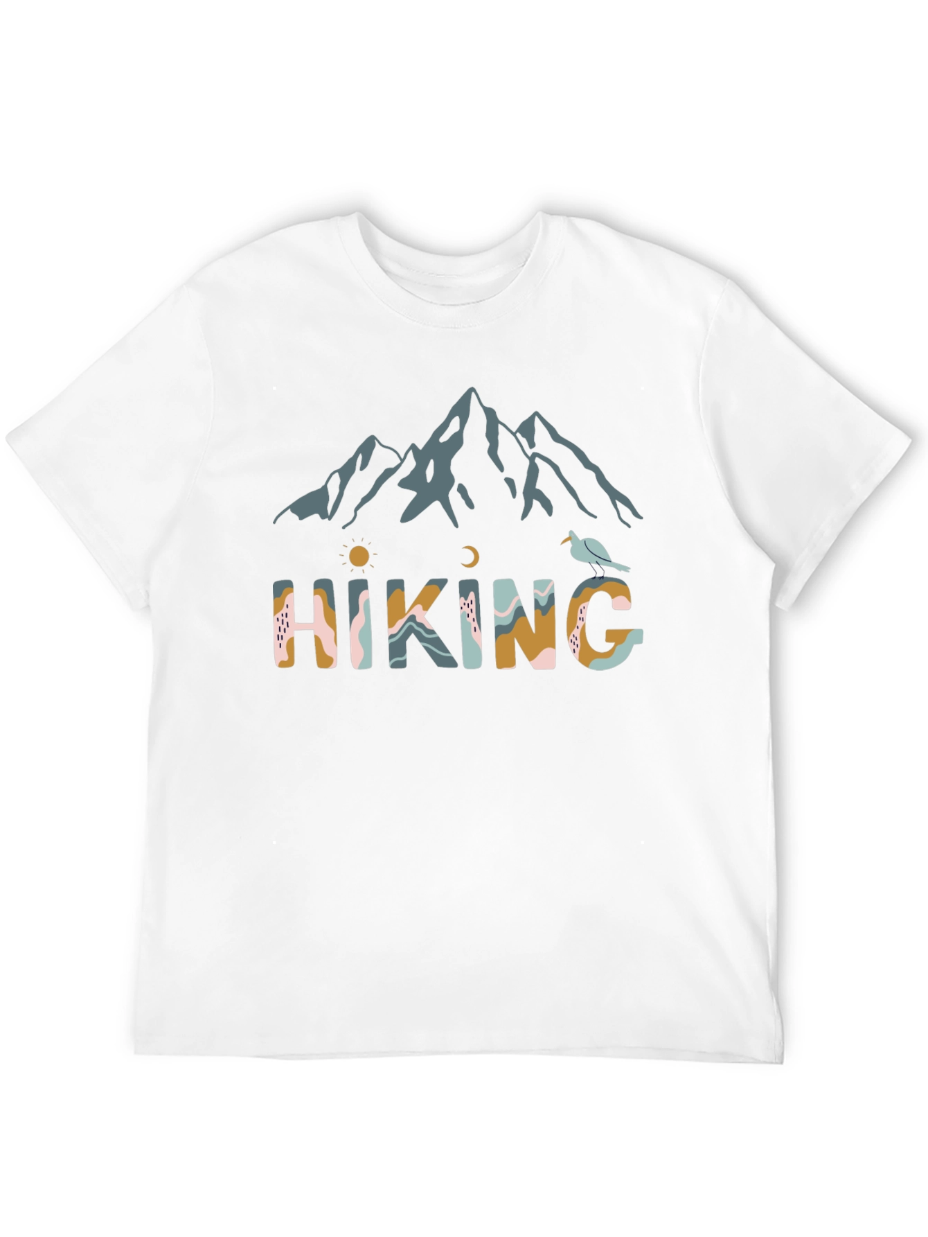 Hiking Graphic Tee - Mountain Adventure Shirt