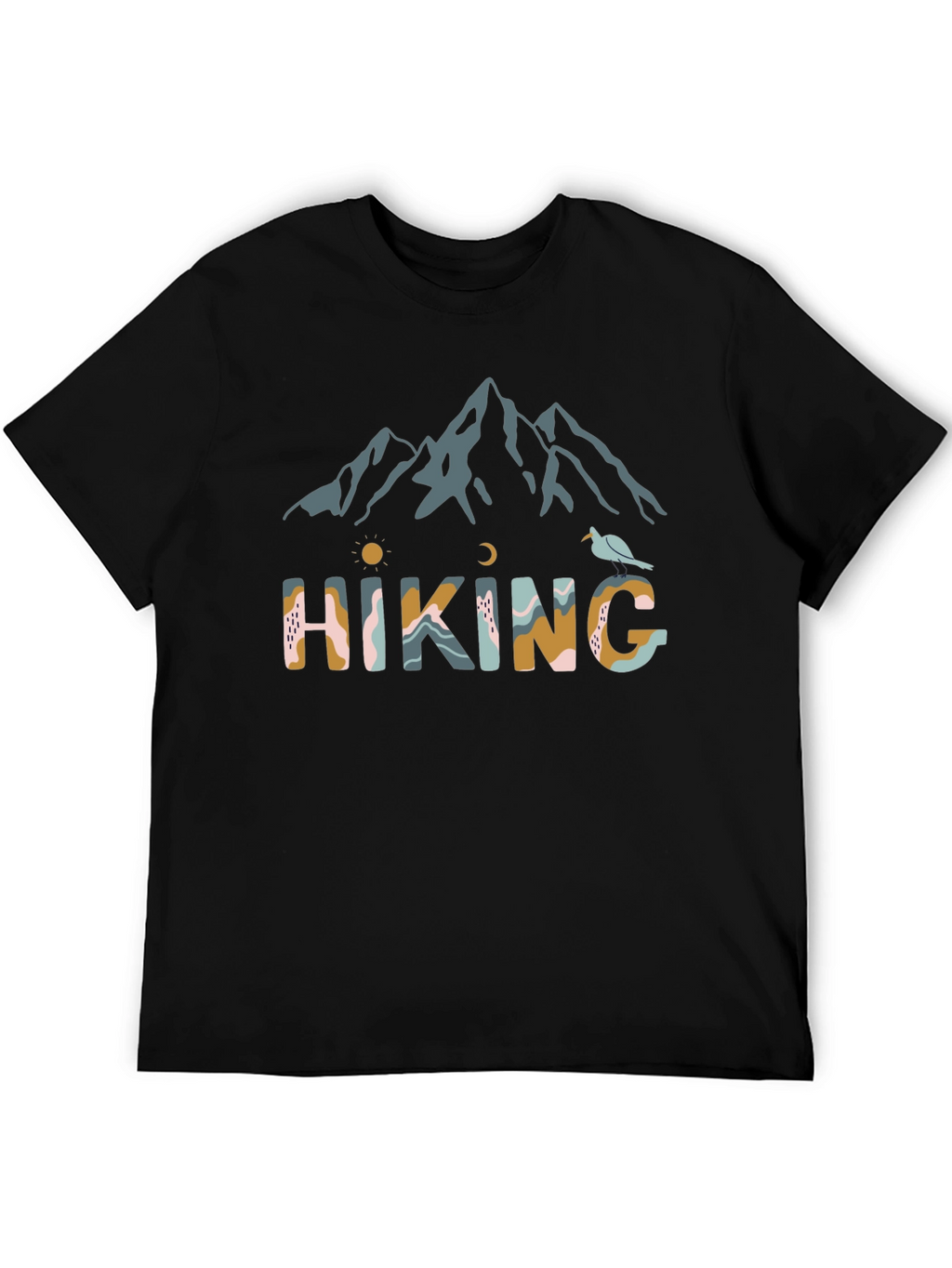Hiking Graphic Tee - Mountain Adventure Shirt