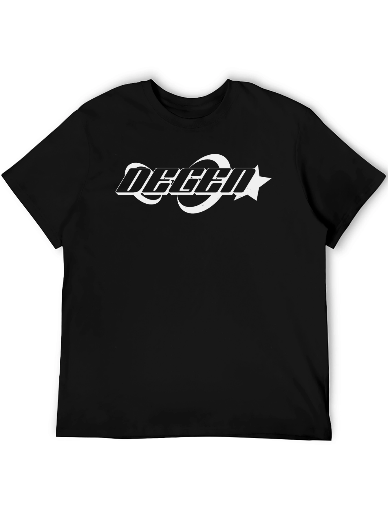 DEGEN Graphic Black T-Shirt - Casual Style