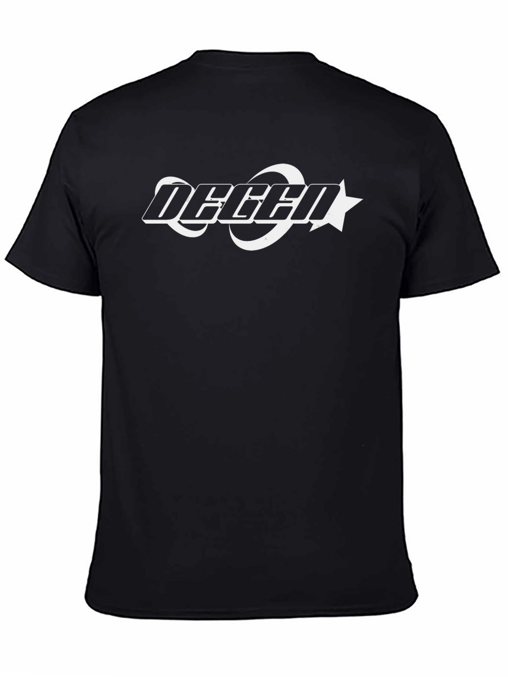DEGEN Graphic Black T-Shirt - Casual Style