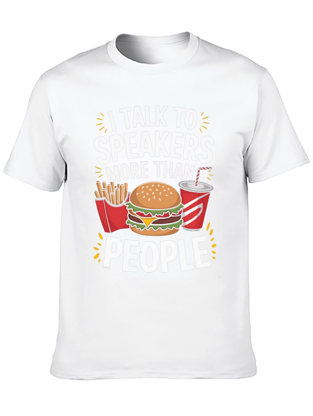 I Talk to Speakers T-Shirt