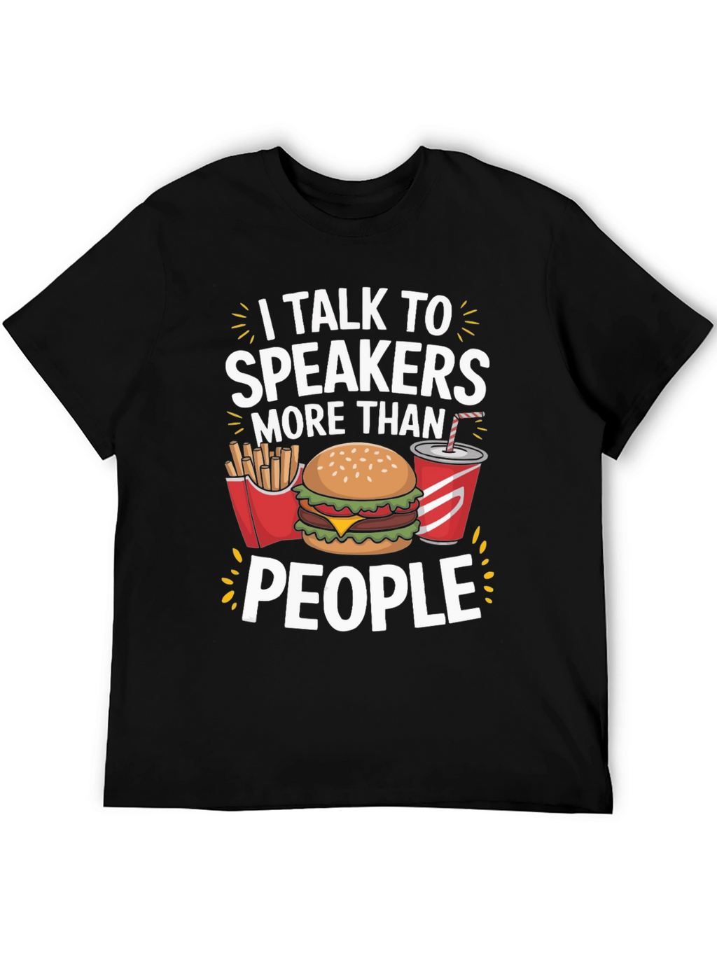 I Talk to Speakers T-Shirt