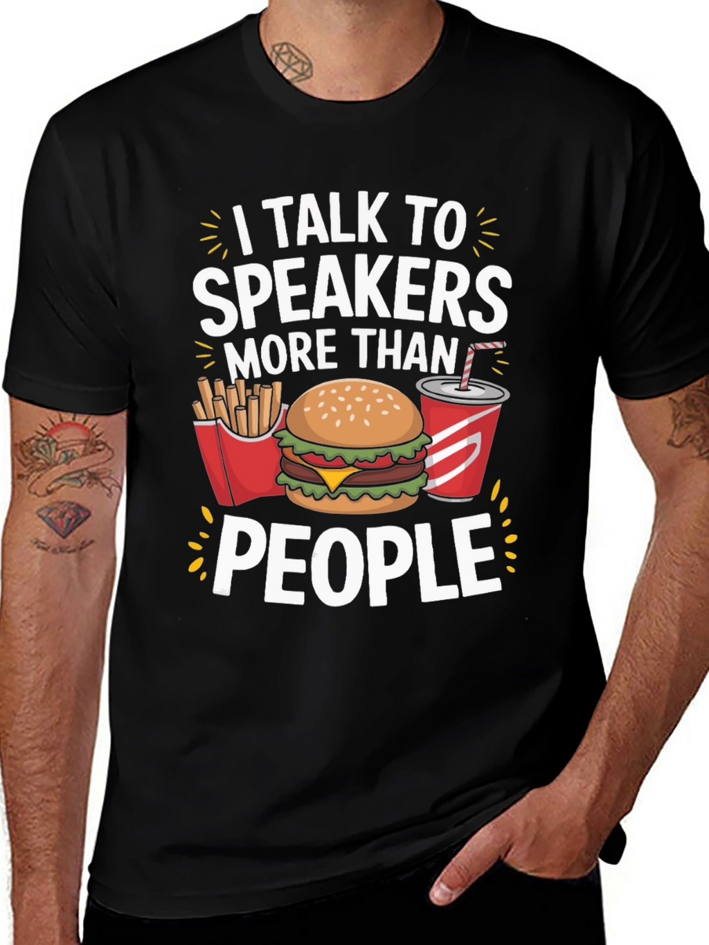 I Talk to Speakers T-Shirt