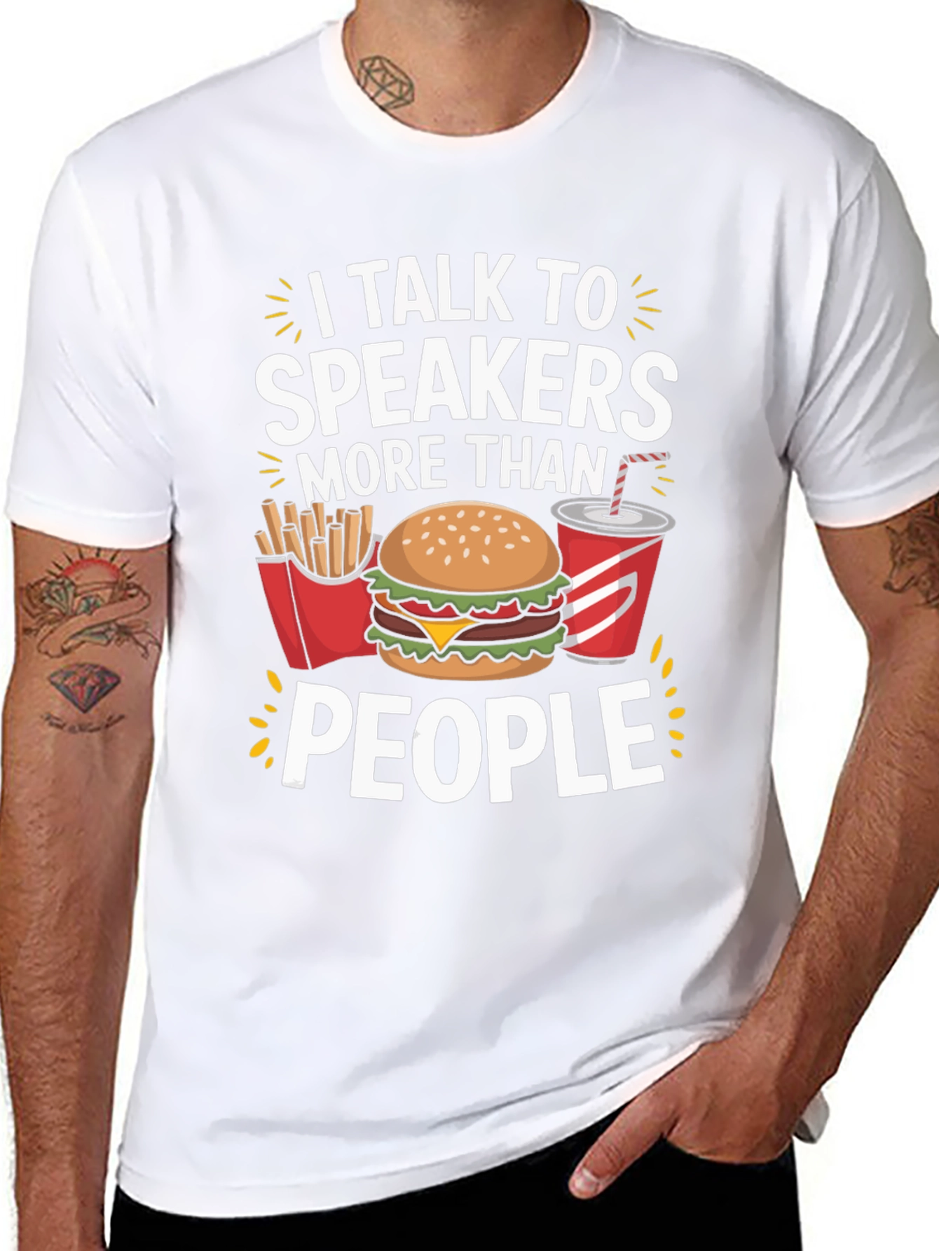 I Talk to Speakers T-Shirt