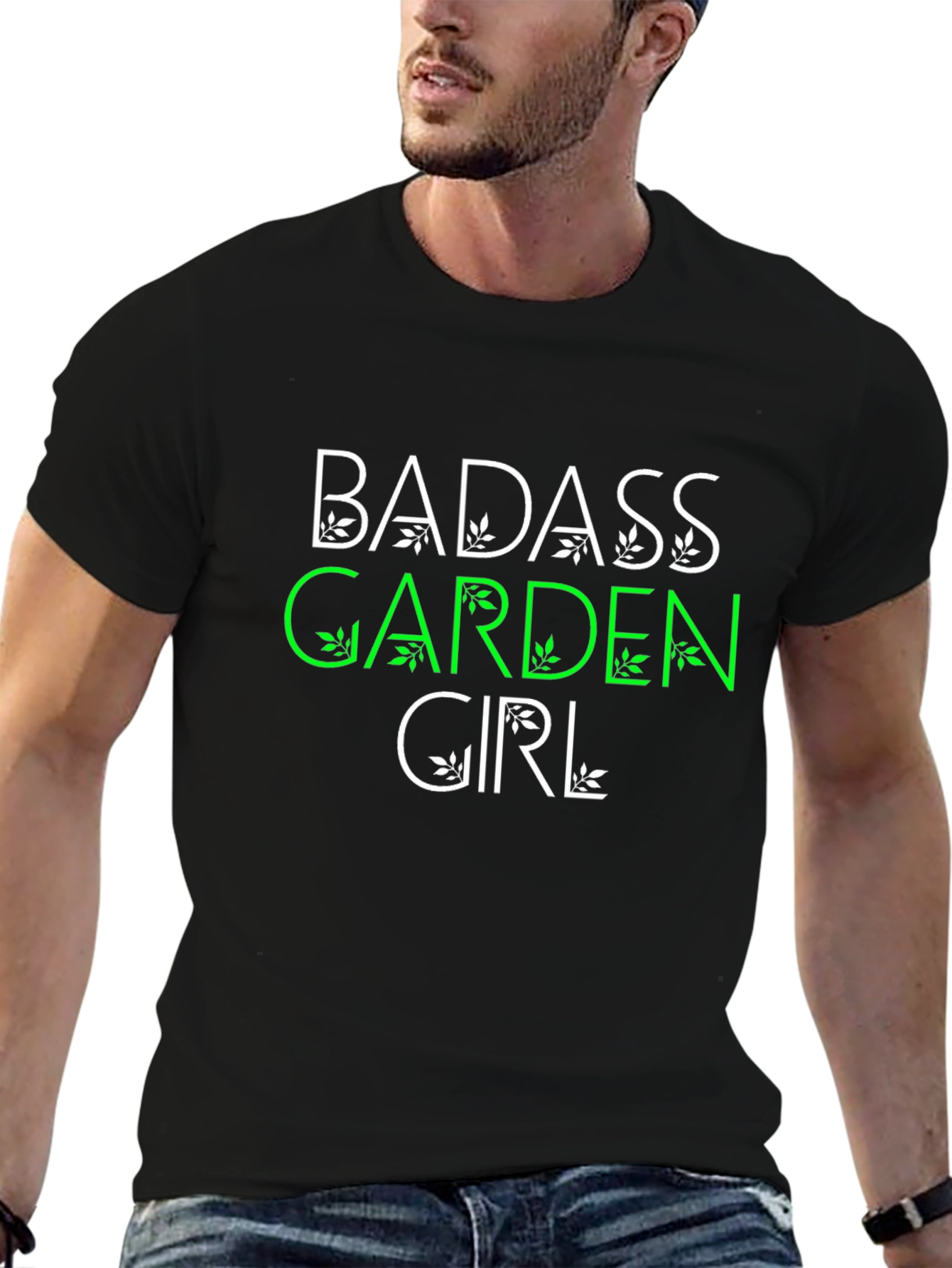Badass Garden Girl T-Shirt - Gardener Gift