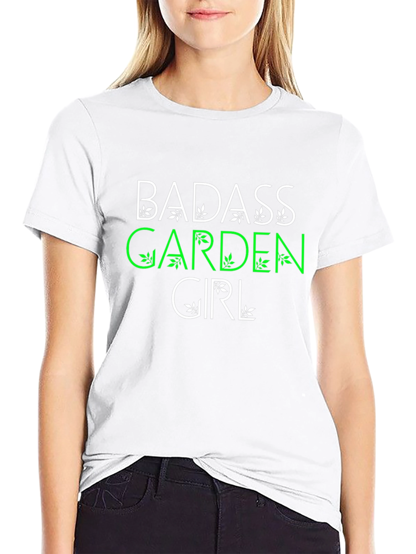 Badass Garden Girl T-Shirt - Gardener Gift