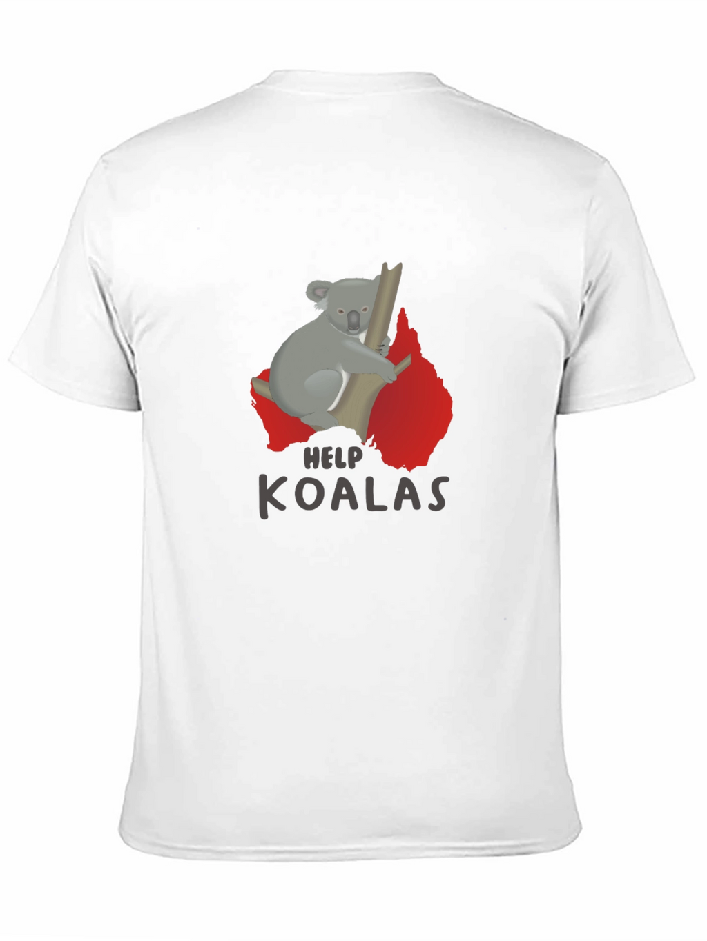 Help Koalas T-Shirt - Save Australian Wildlife