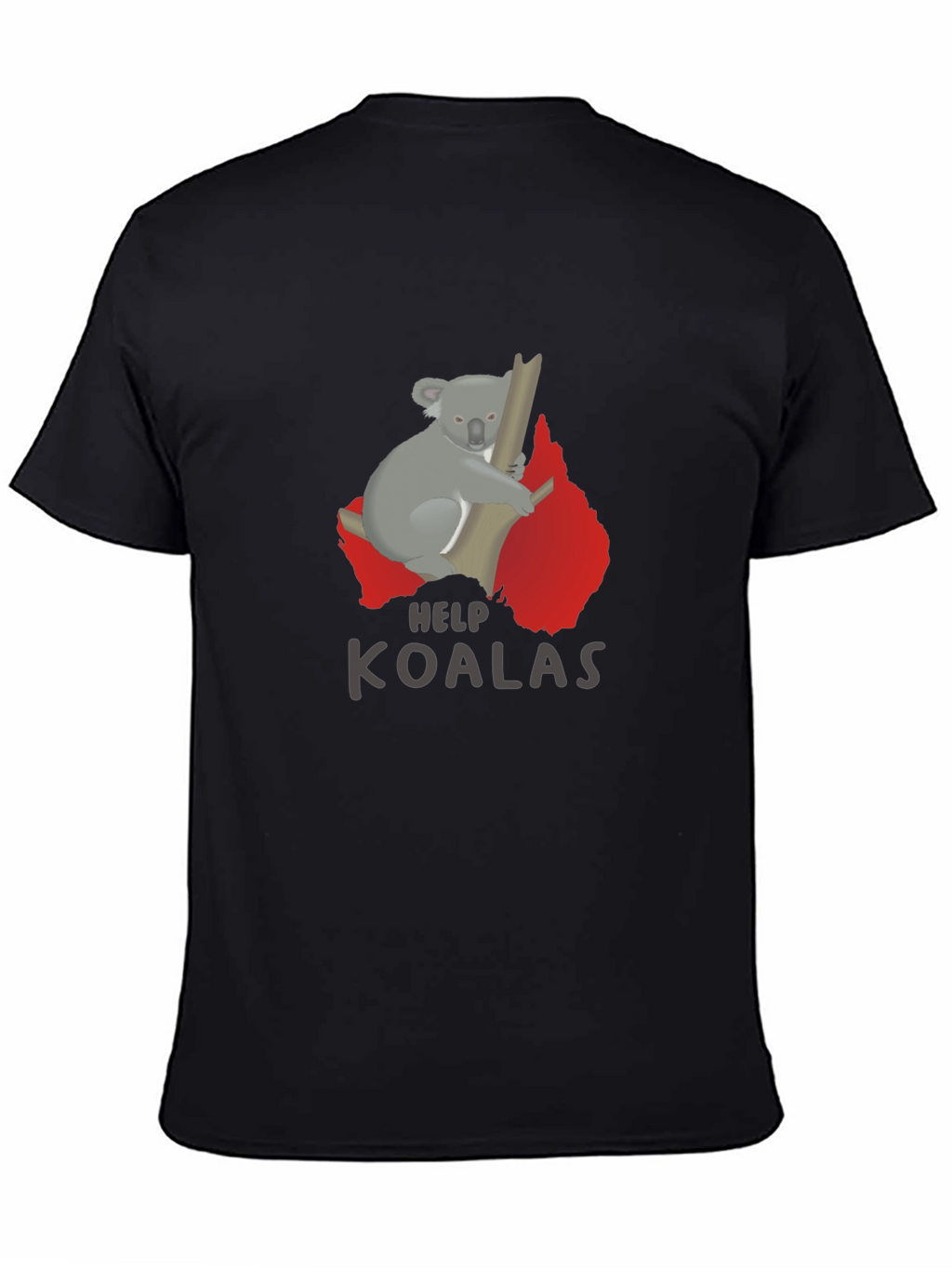 Help Koalas T-Shirt - Save Australian Wildlife