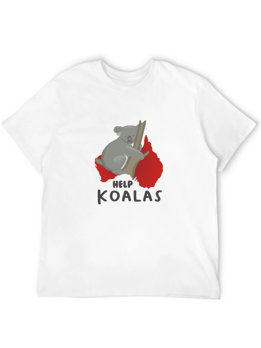 Help Koalas T-Shirt - Save Australian Wildlife