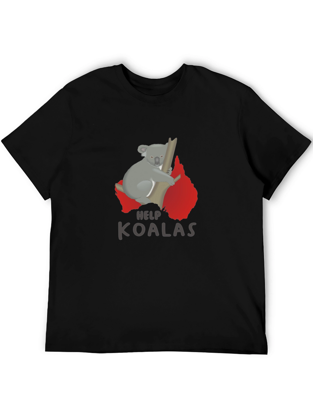 Help Koalas T-Shirt - Save Australian Wildlife