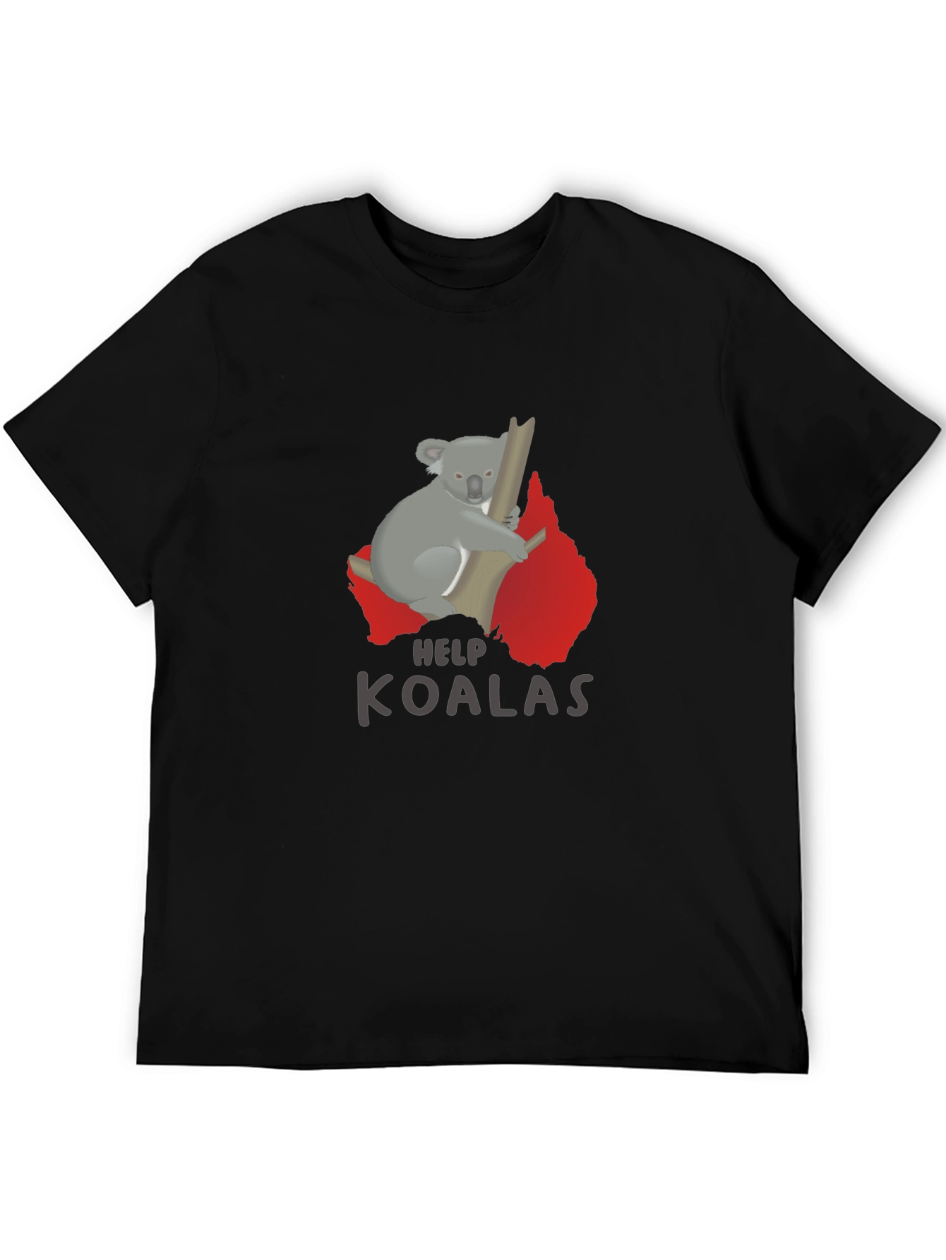 Help Koalas T-Shirt - Save Australian Wildlife