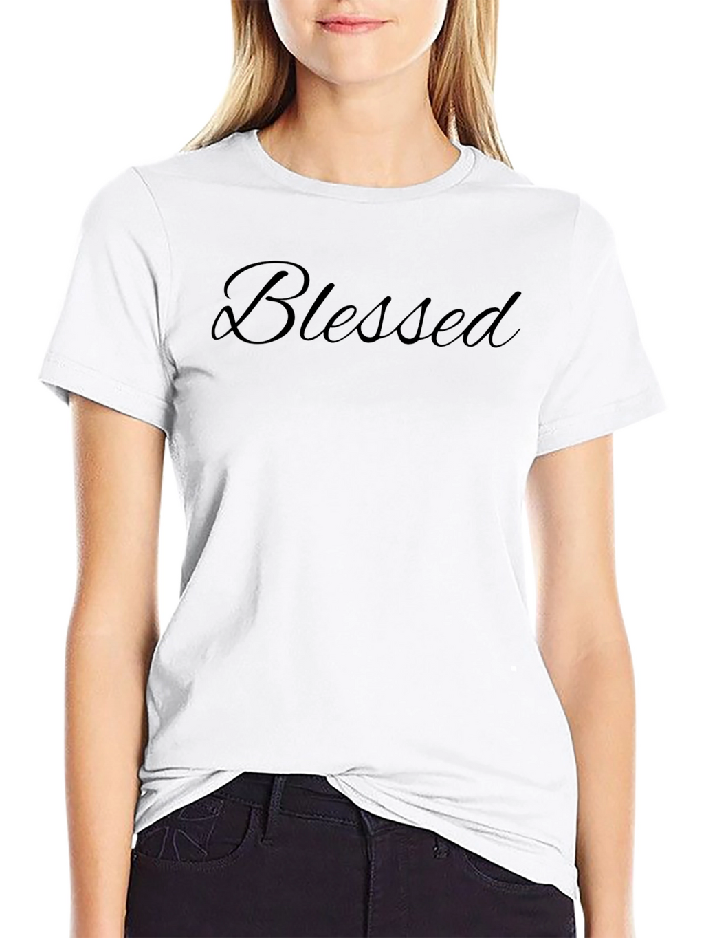 Blessed Black T-Shirt - Stylish and Comfortable