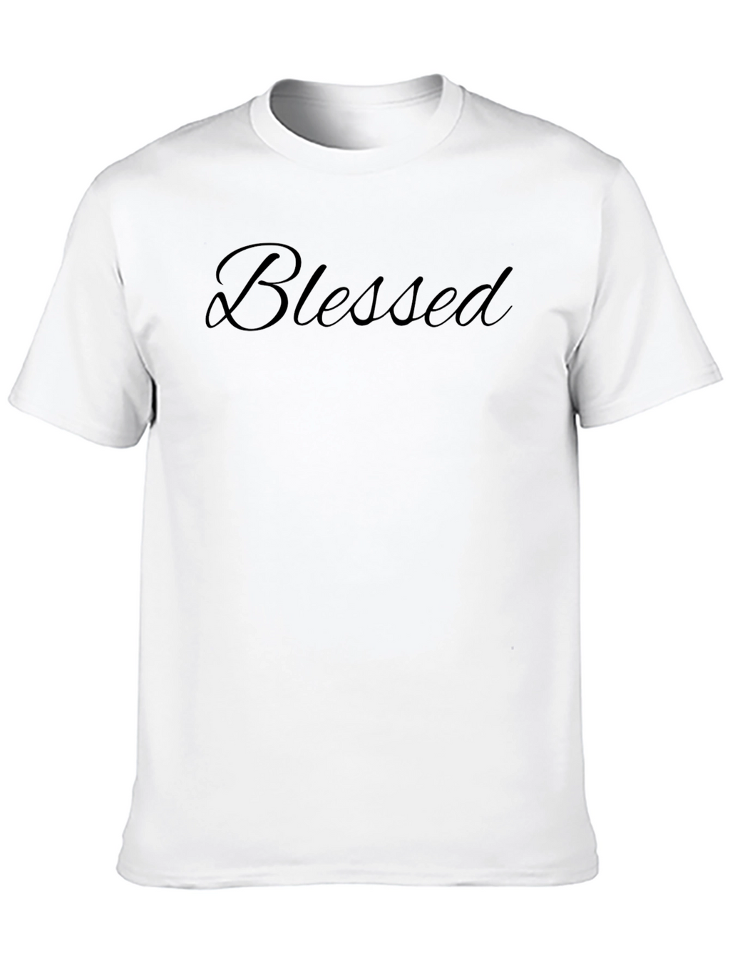 Blessed Black T-Shirt - Stylish and Comfortable