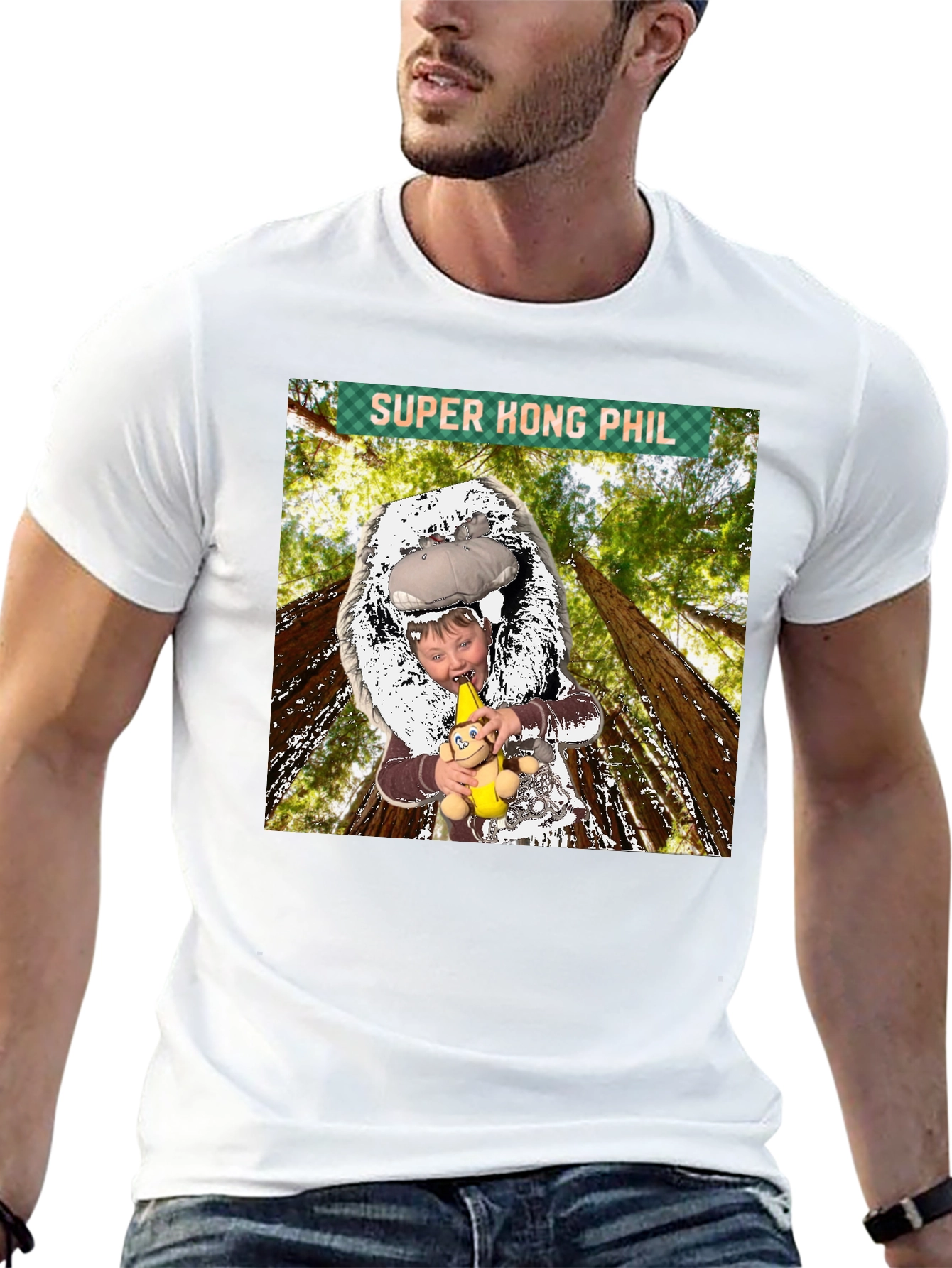 Super Hong Phil Graphic Tee - Funky T-Shirt