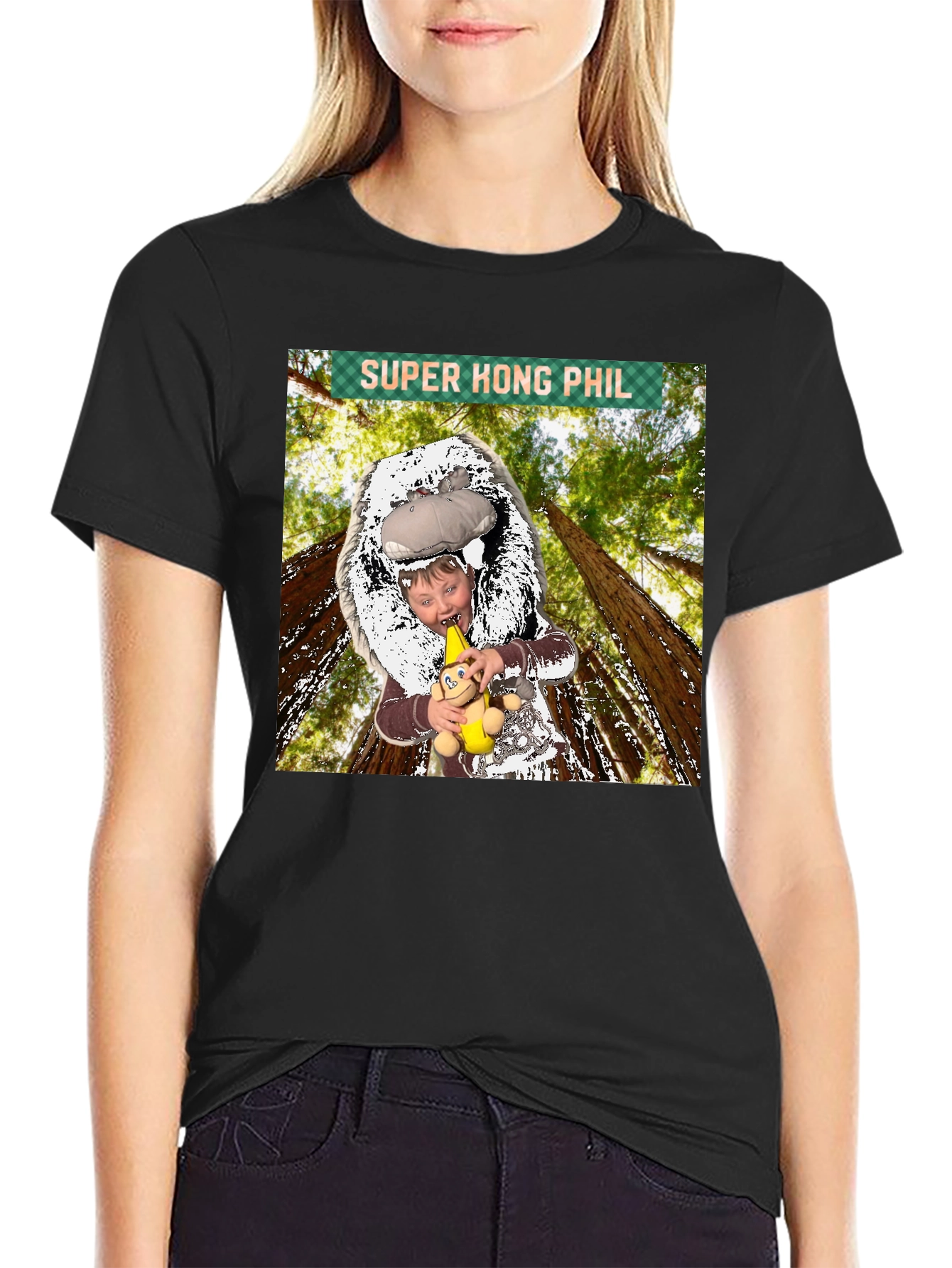 Super Hong Phil Graphic Tee - Funky T-Shirt