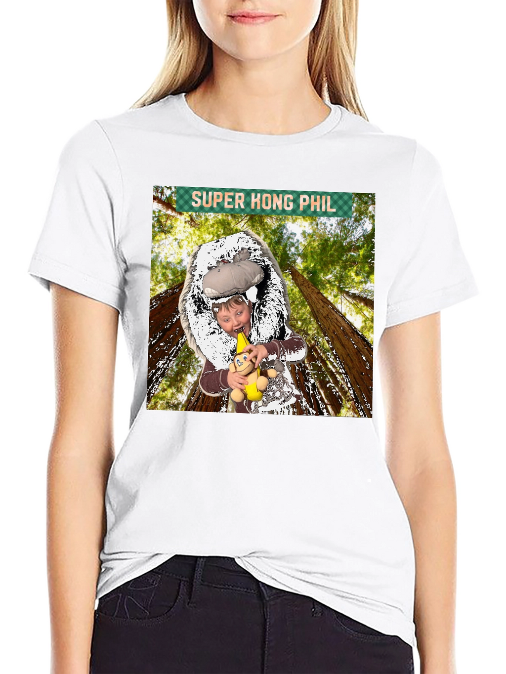 Super Hong Phil Graphic Tee - Funky T-Shirt