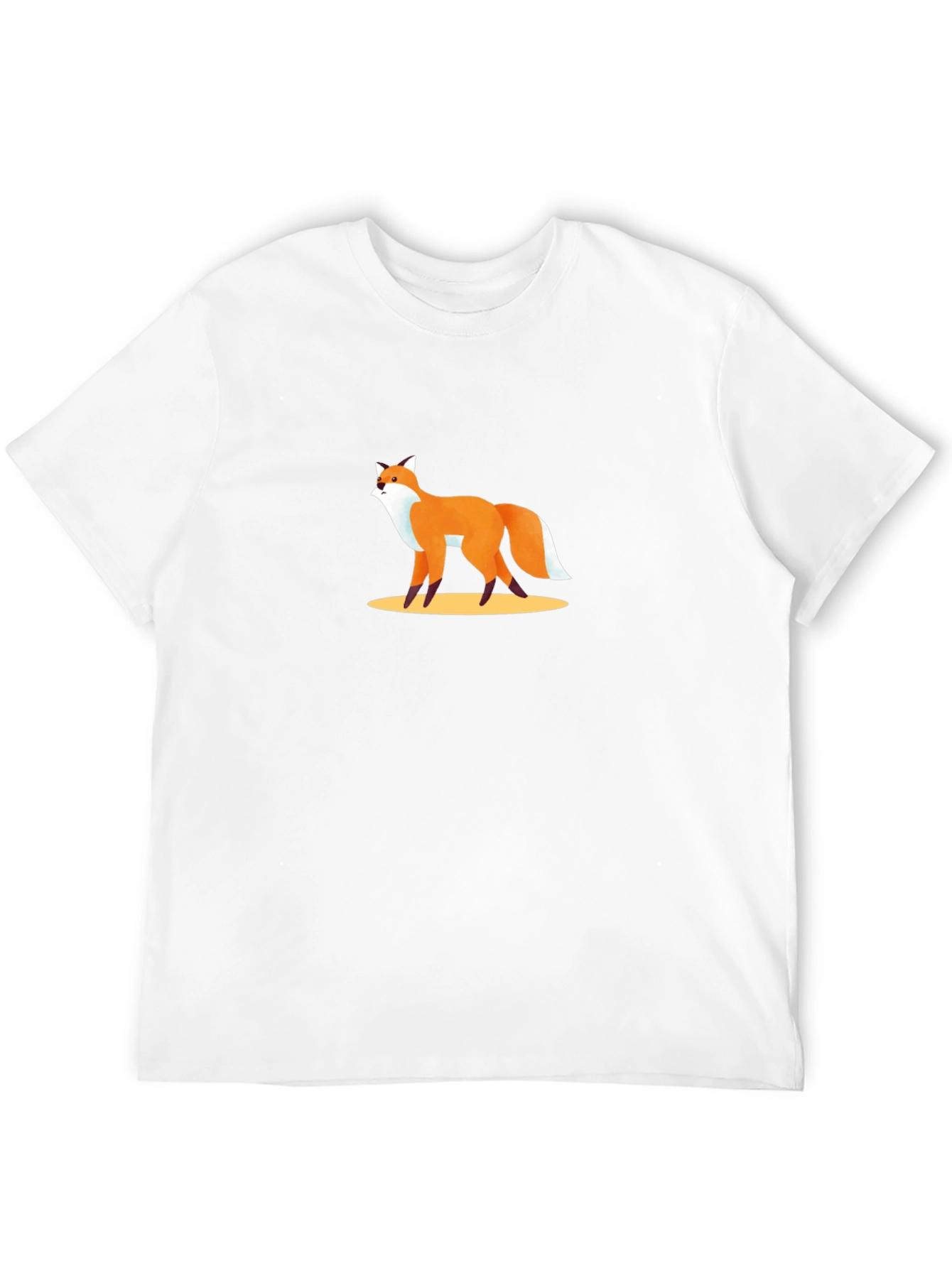 Fox Graphic Tee - Stylish Black T-Shirt
