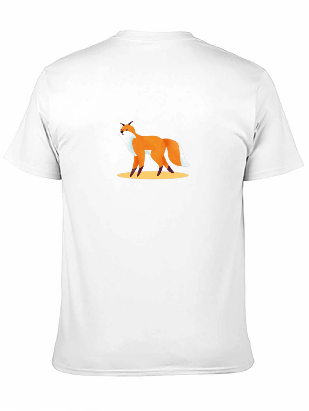 Fox Graphic Tee - Stylish Black T-Shirt
