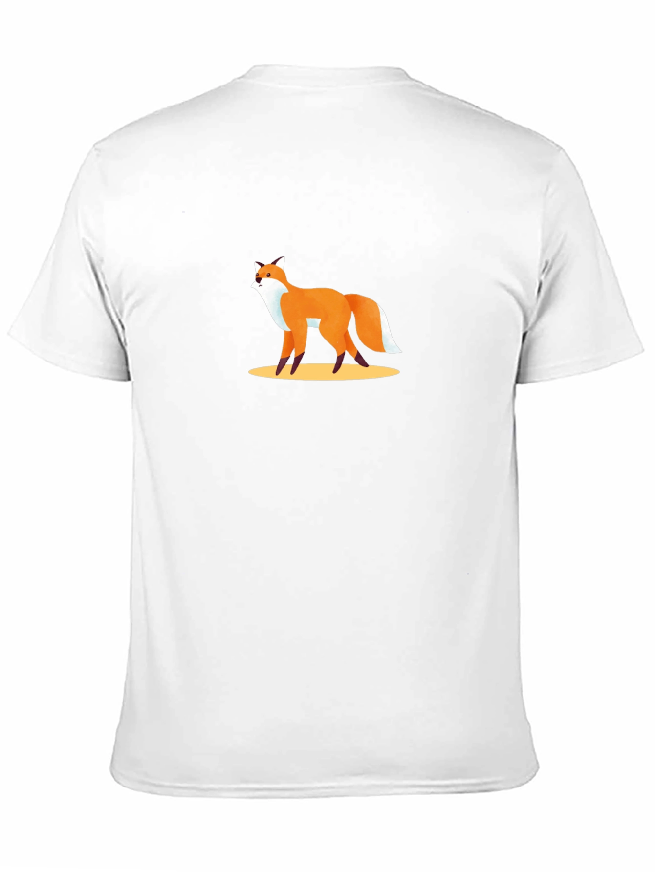 Fox Graphic Tee - Stylish Black T-Shirt