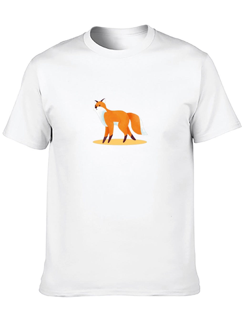Fox Graphic Tee - Stylish Black T-Shirt