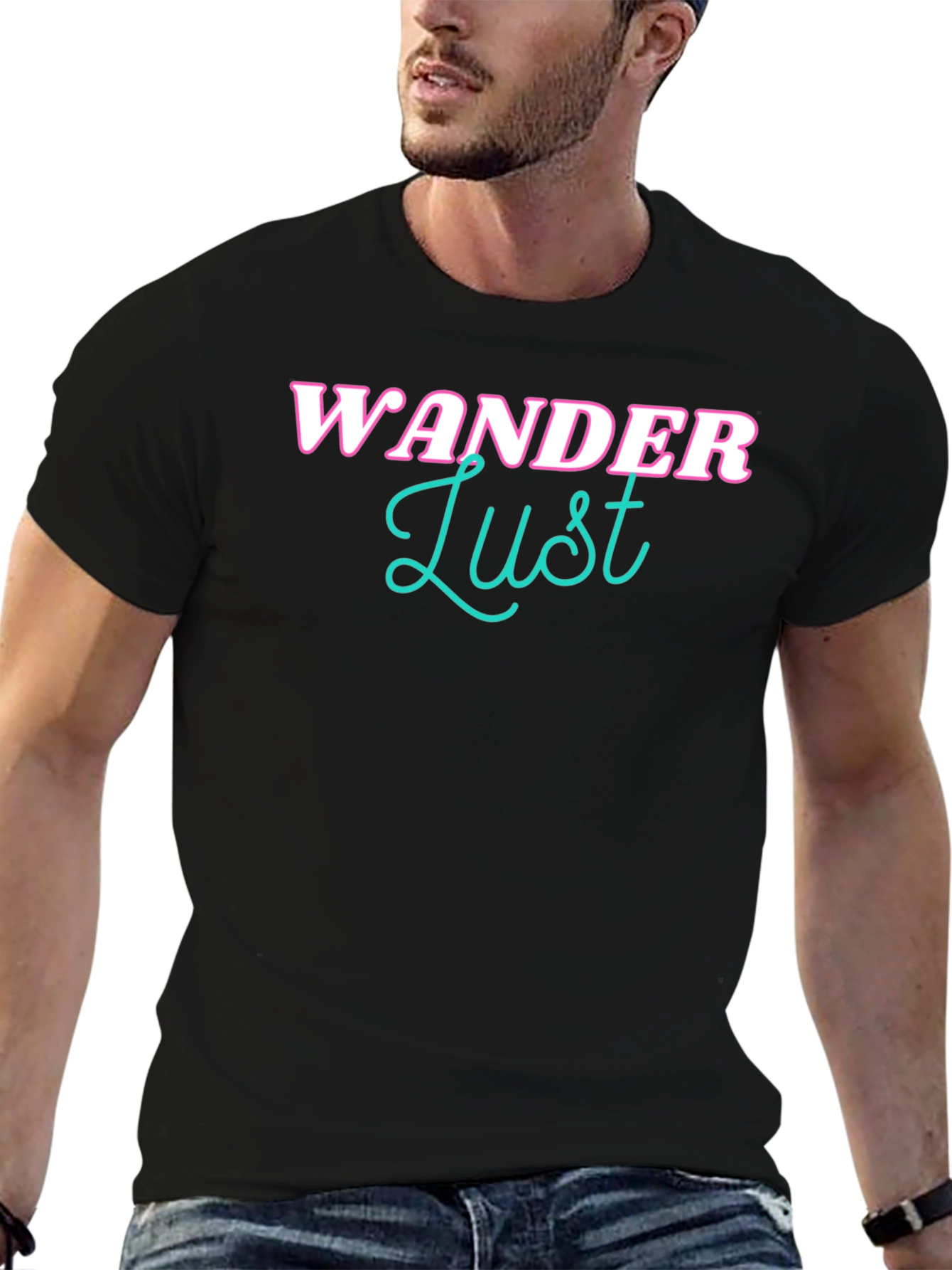 Wanderlust Graphic T-Shirt - Stylish Travel Tee