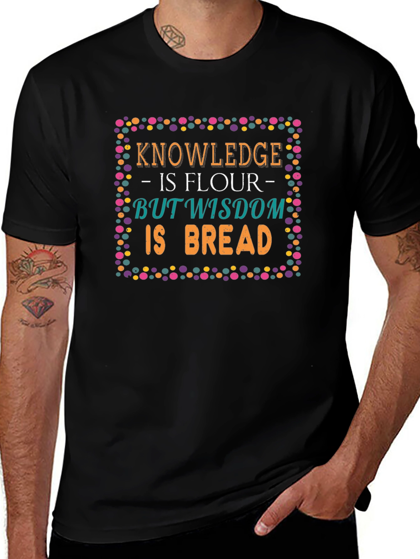 Knowledge Wisdom Bread T-Shirt