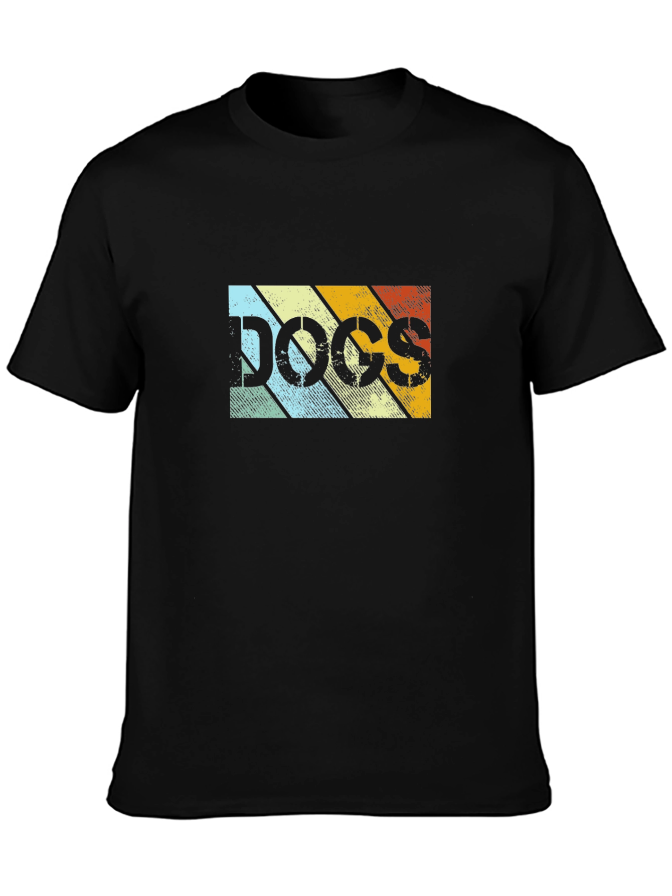 Vintage Dogs Graphic Tee - Retro Style