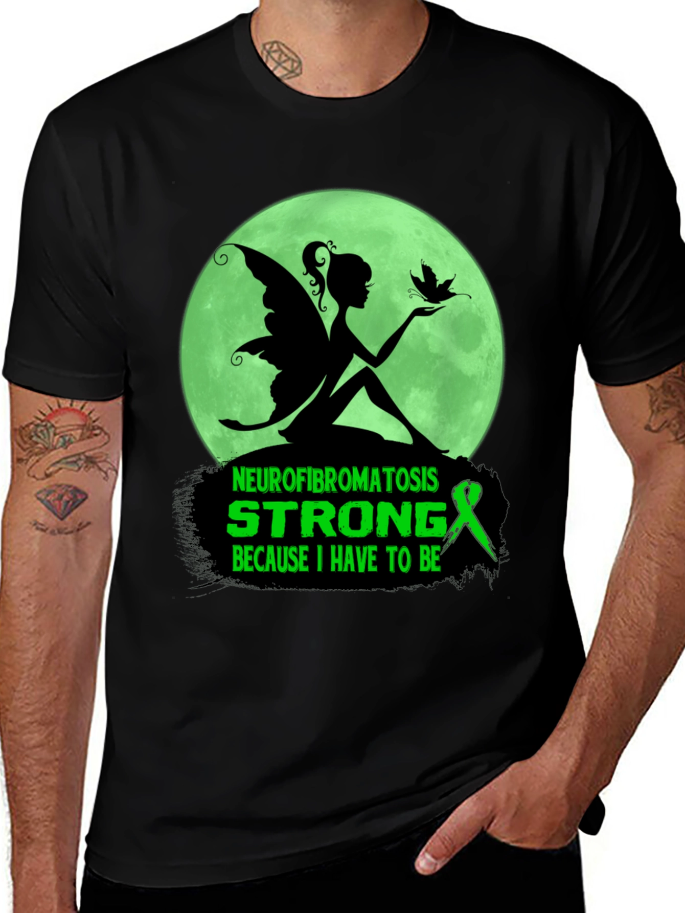 Neurofibromatosis Strong T-Shirt Awareness Tee