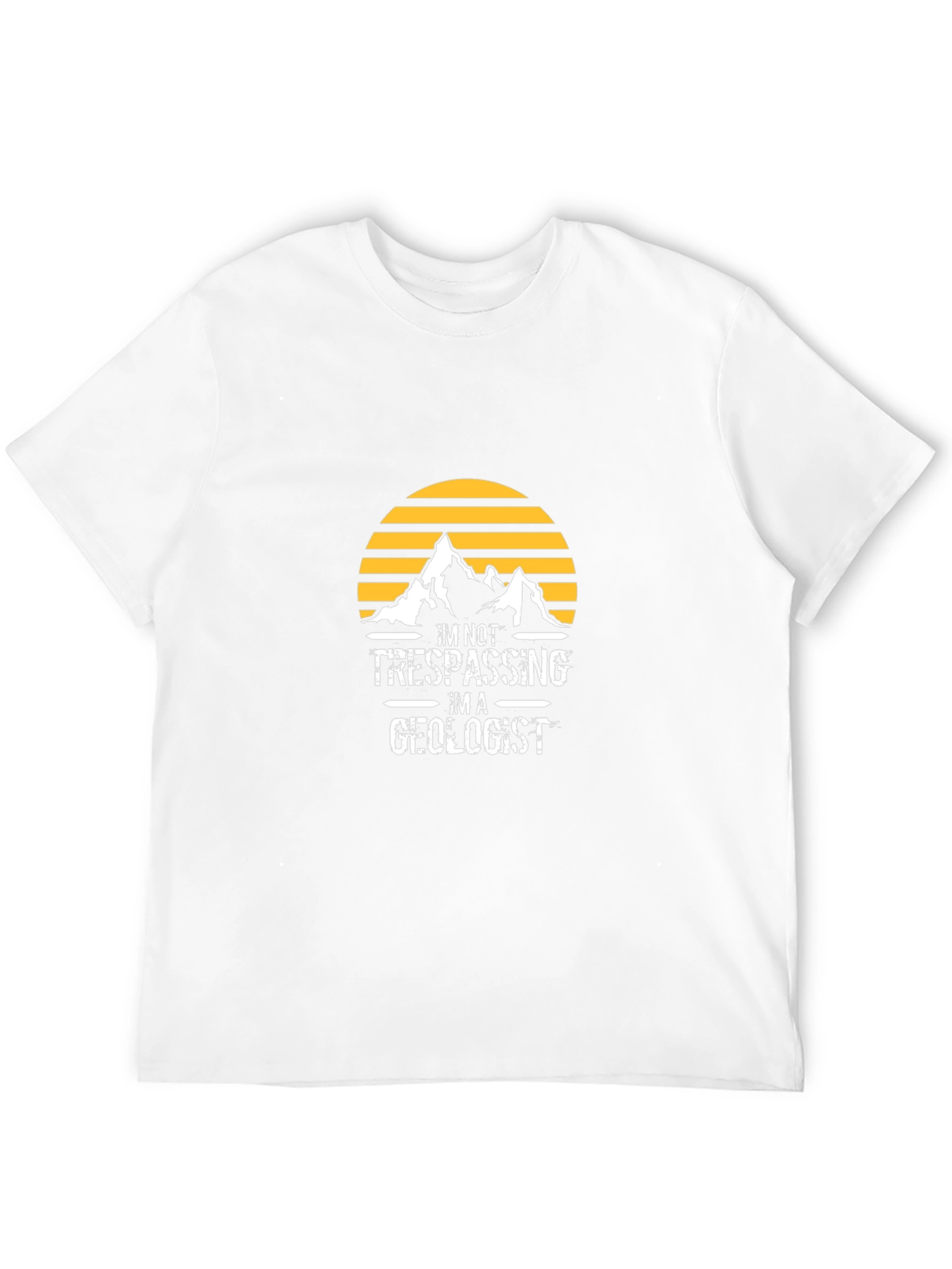 Geologist Graphic T-Shirt - Black Crew Neck