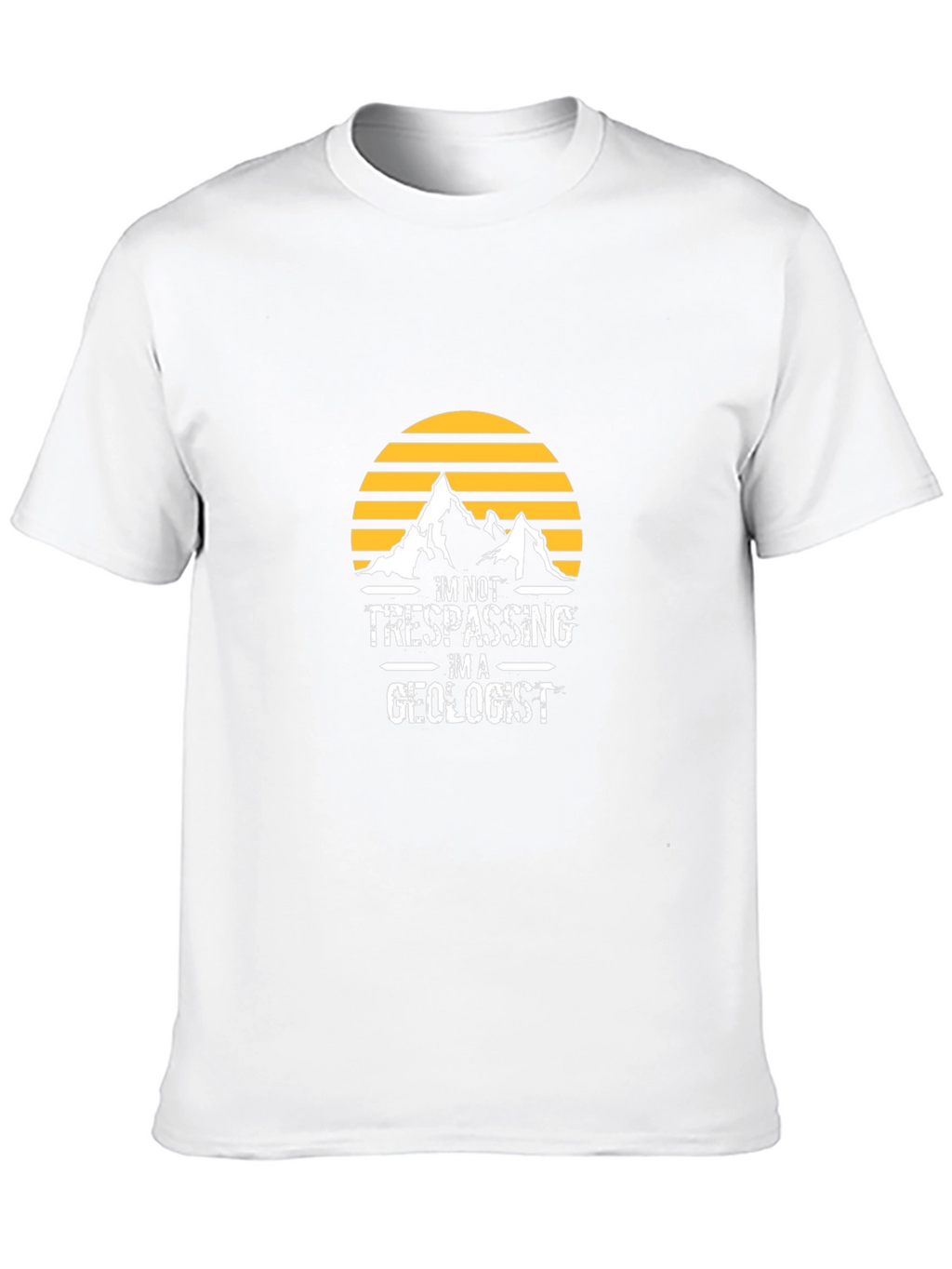 Geologist Graphic T-Shirt - Black Crew Neck