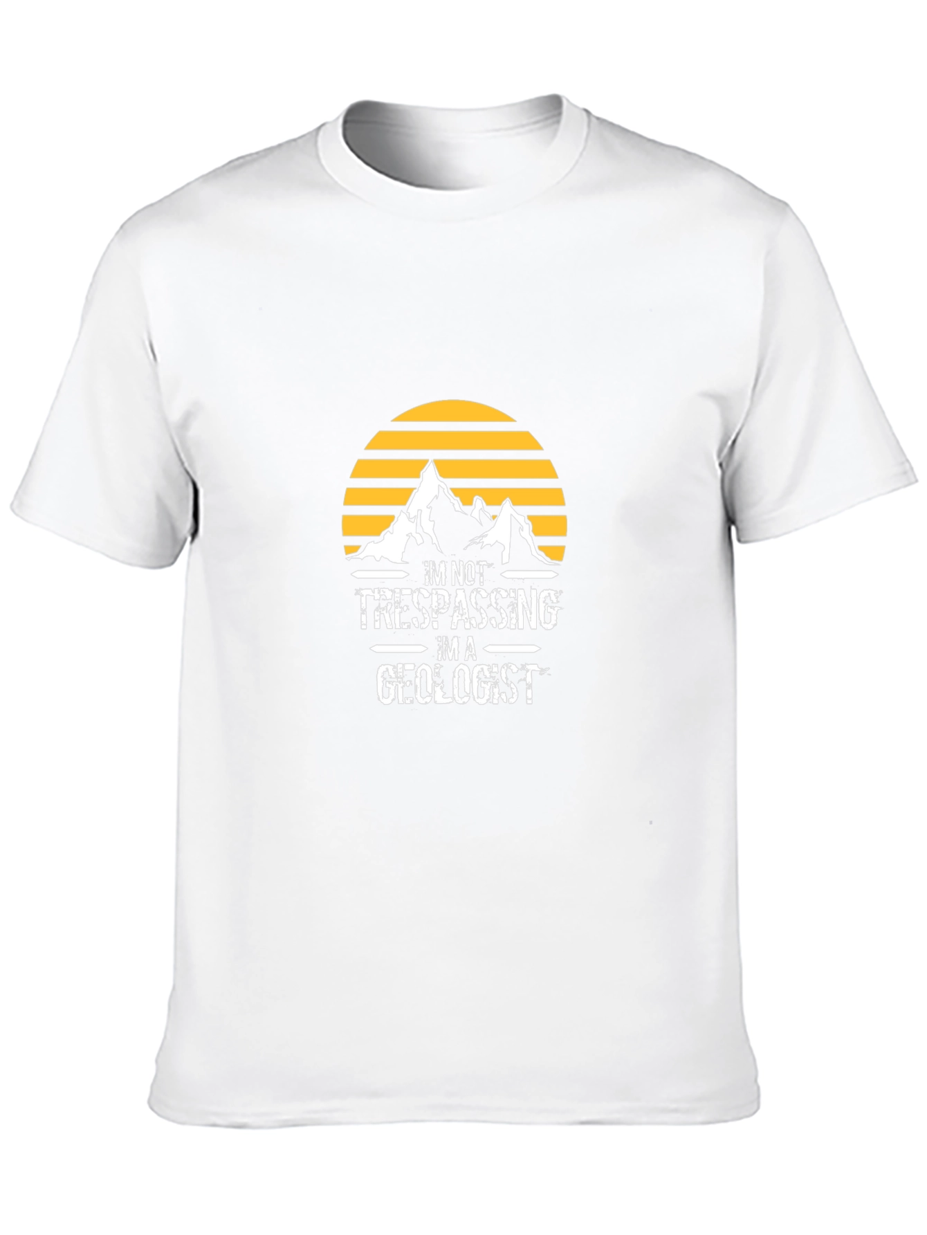 Geologist Graphic T-Shirt - Black Crew Neck