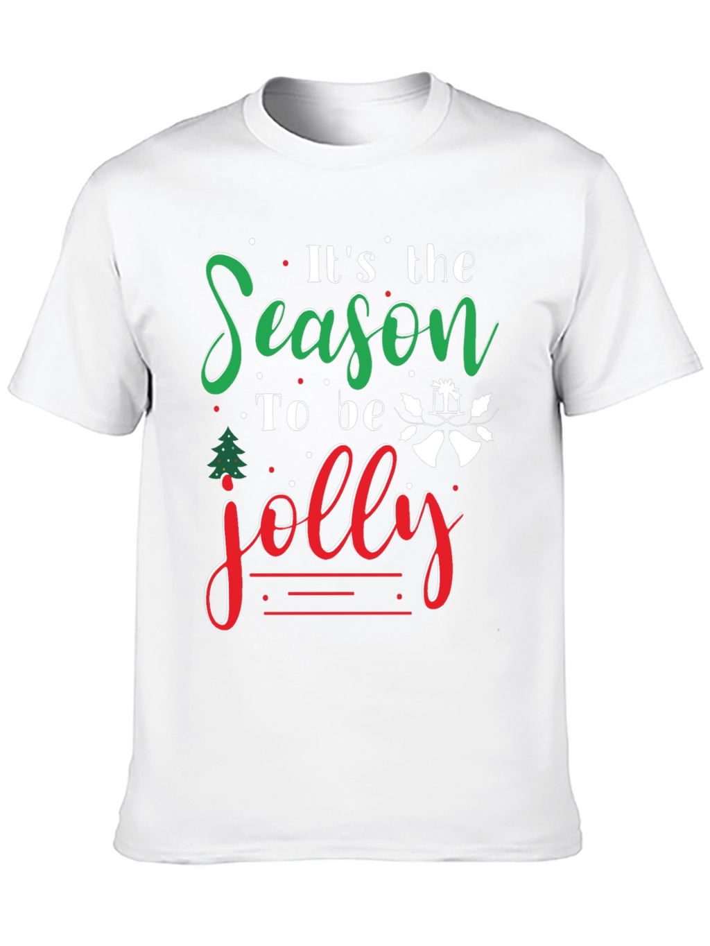 Festive Tis the Season to be Jolly T-Shirt