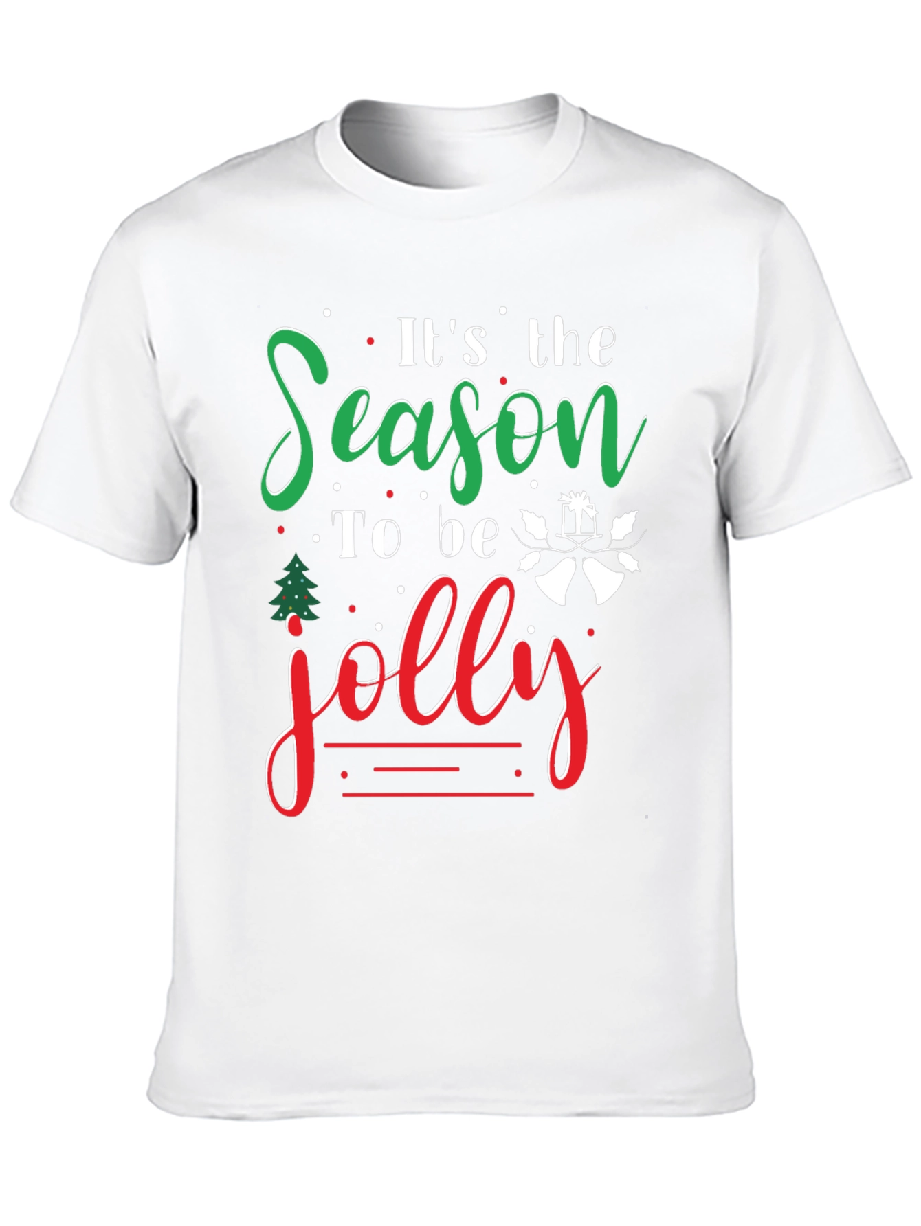 Festive Tis the Season to be Jolly T-Shirt