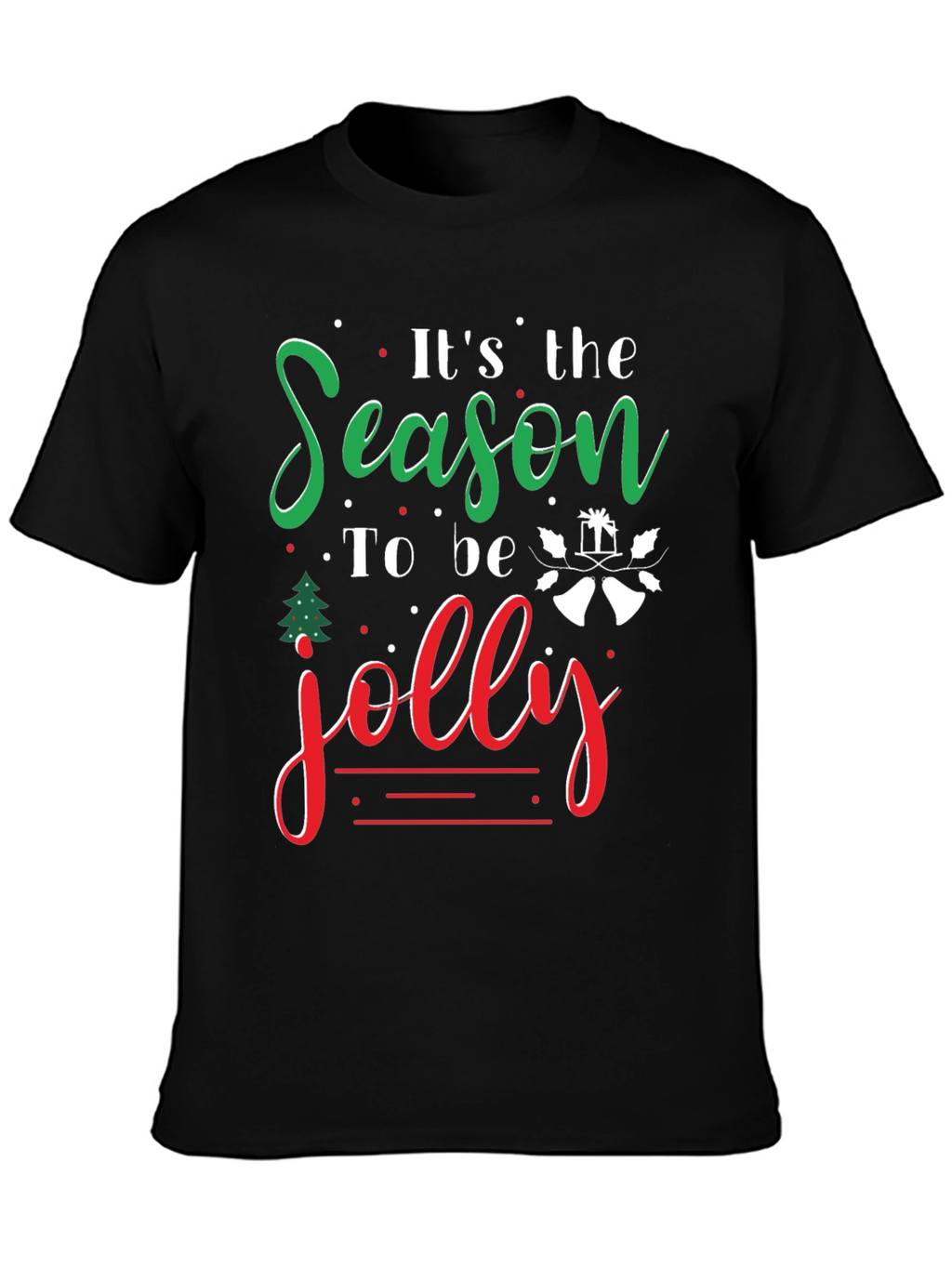 Festive Tis the Season to be Jolly T-Shirt