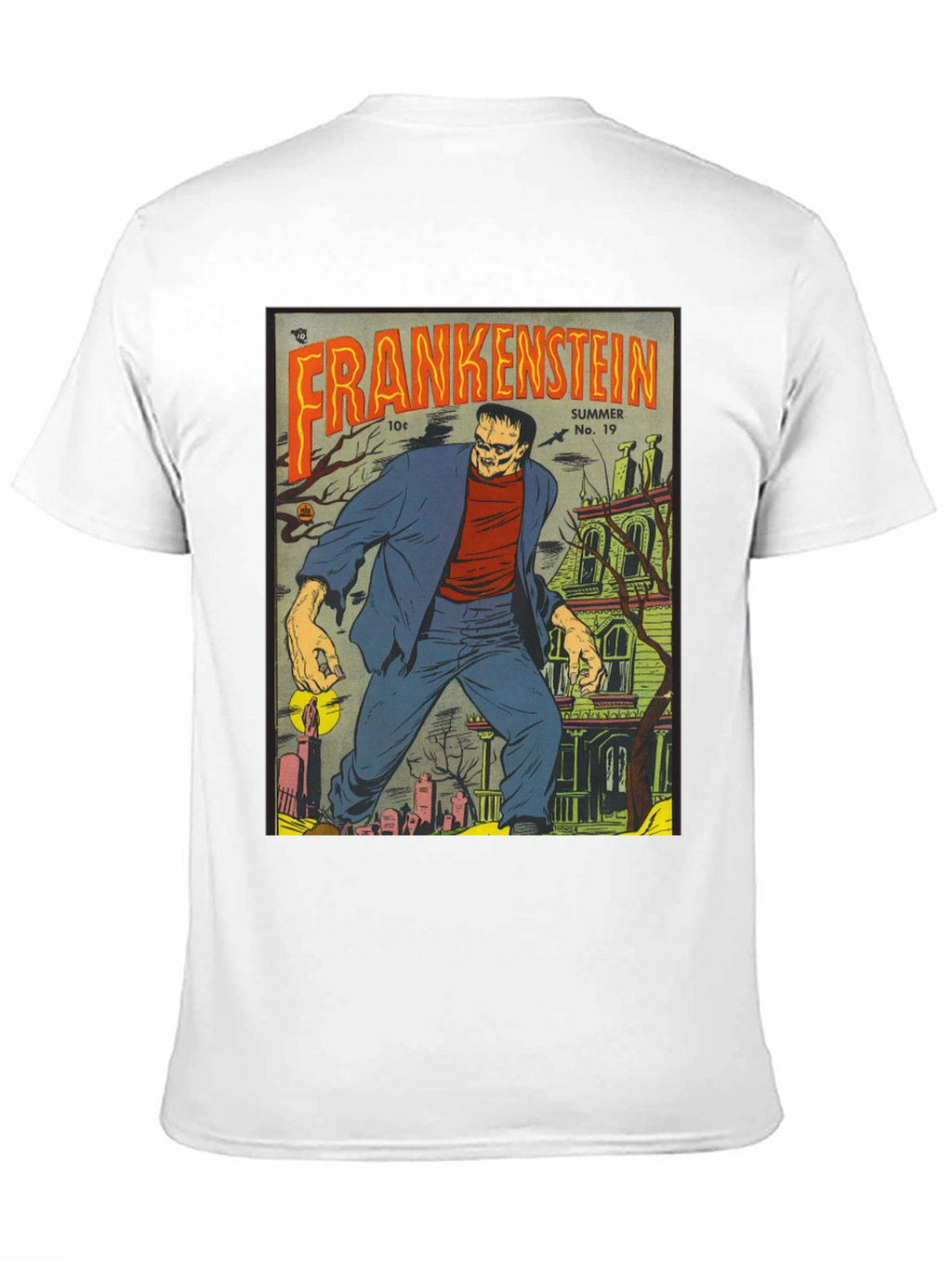 Frankenstein Comic T-Shirt