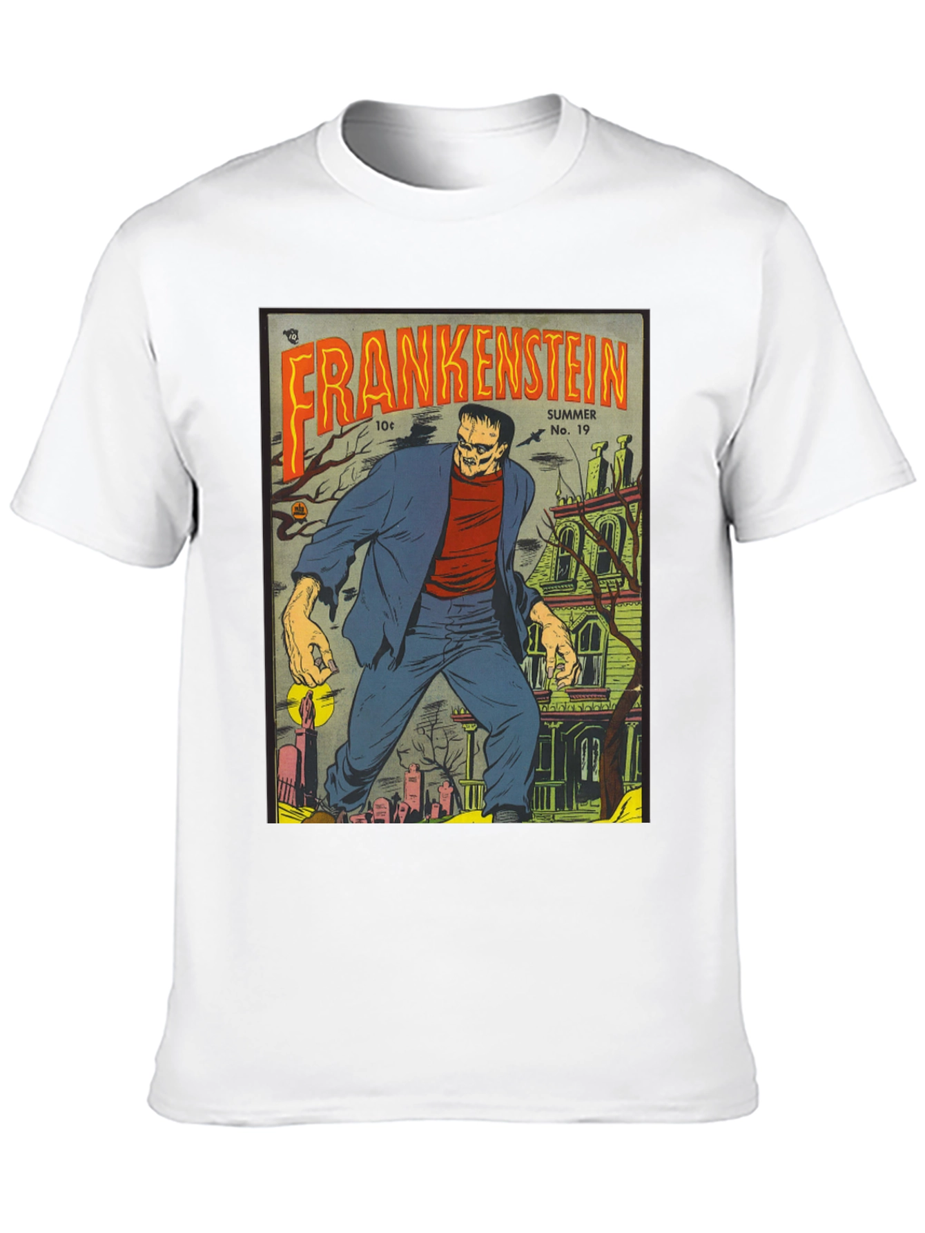 Frankenstein Comic T-Shirt