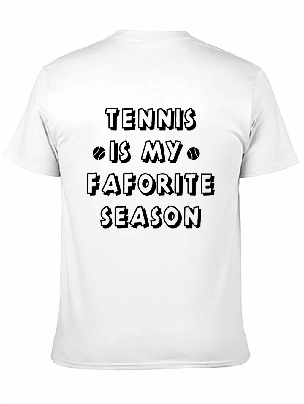 Tennis is My Favorite Season Graphic Tee