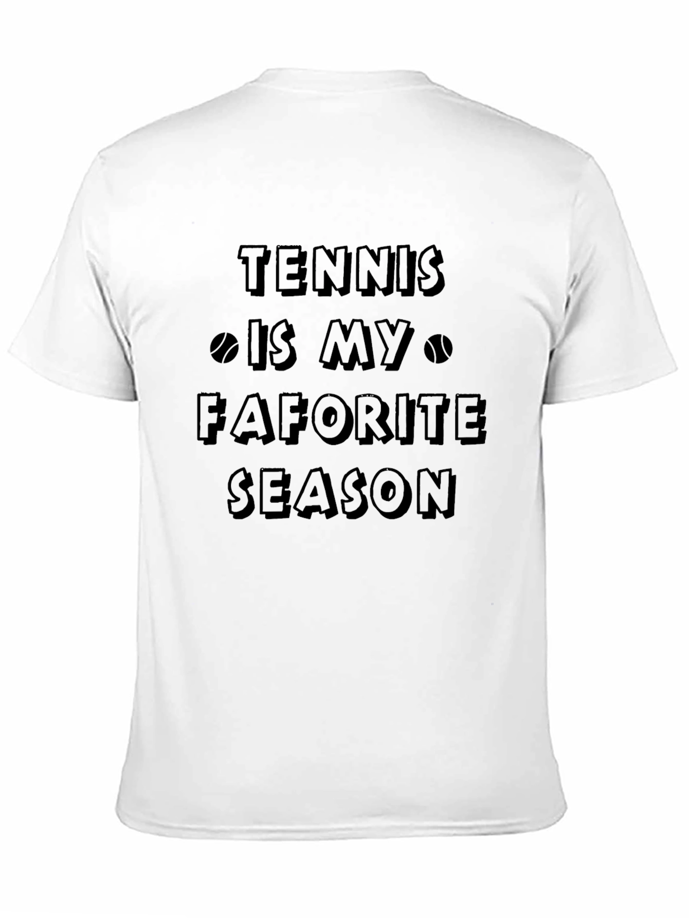 Tennis is My Favorite Season Graphic Tee