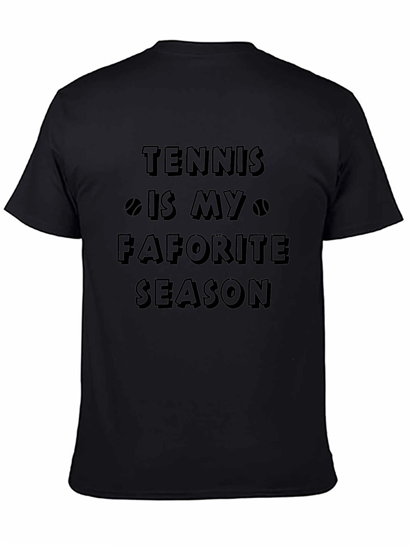 Tennis is My Favorite Season Graphic Tee